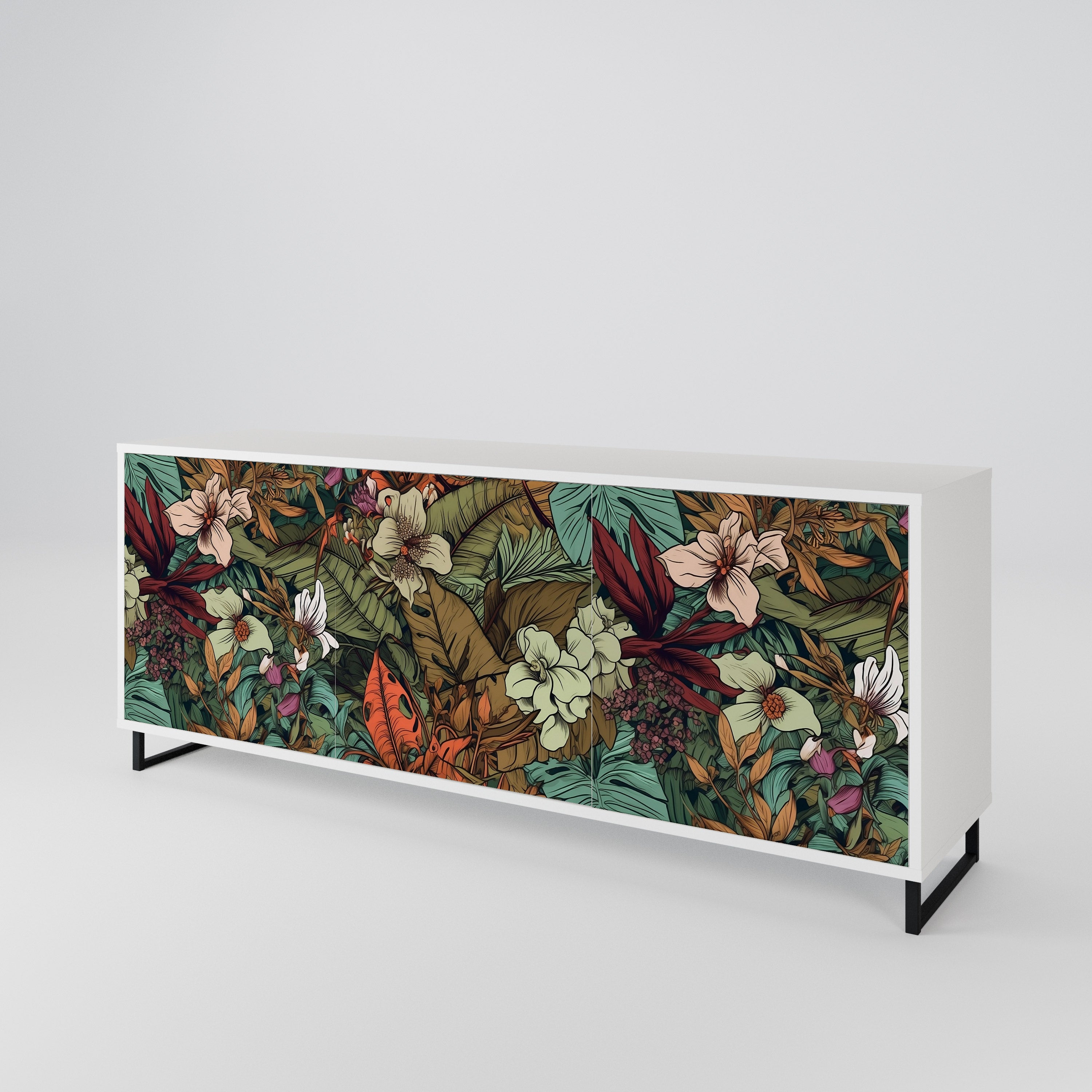 BOTANICAL EMERGENCE 3-türiges Sideboard