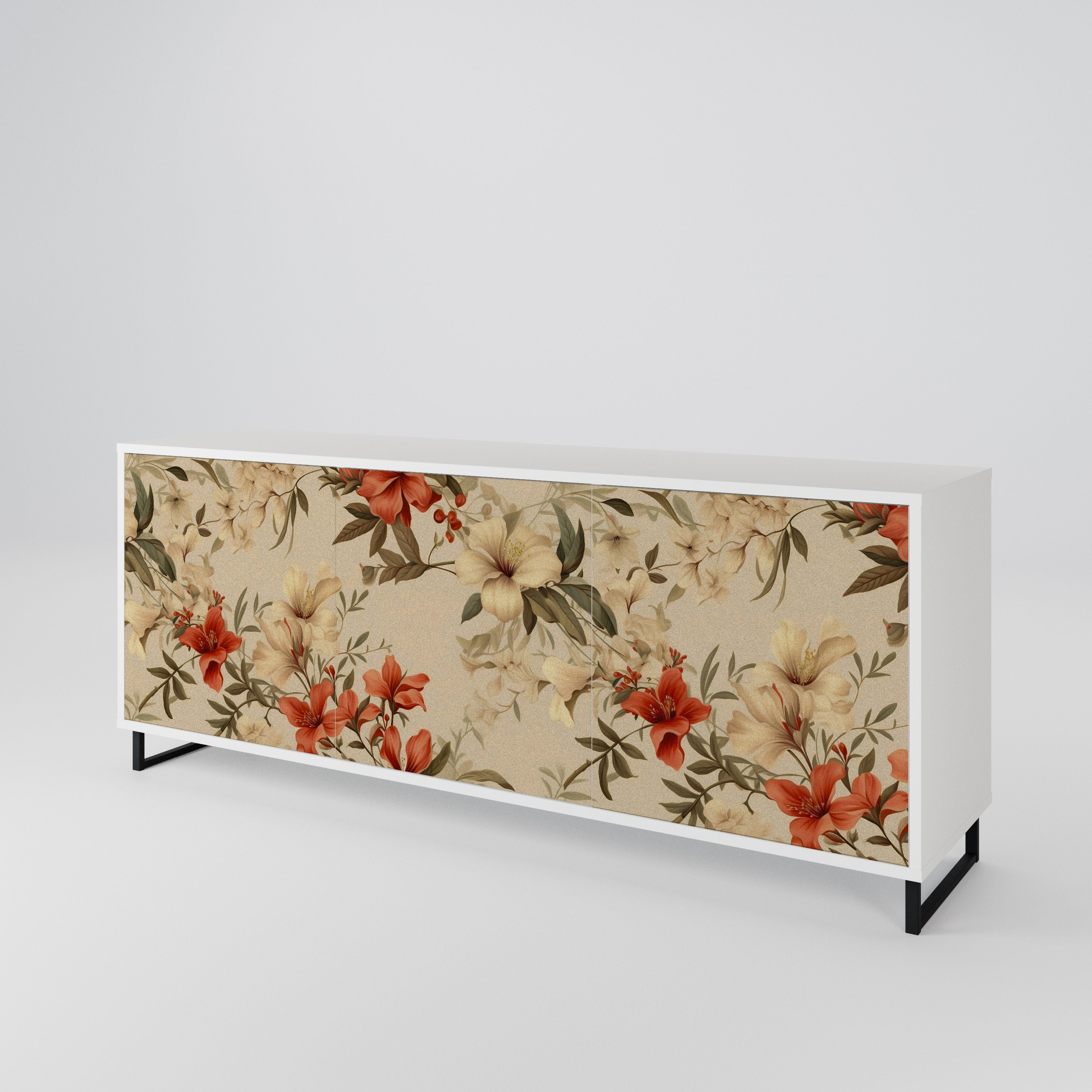BLOOMING HARMONY 3-türiges Sideboard