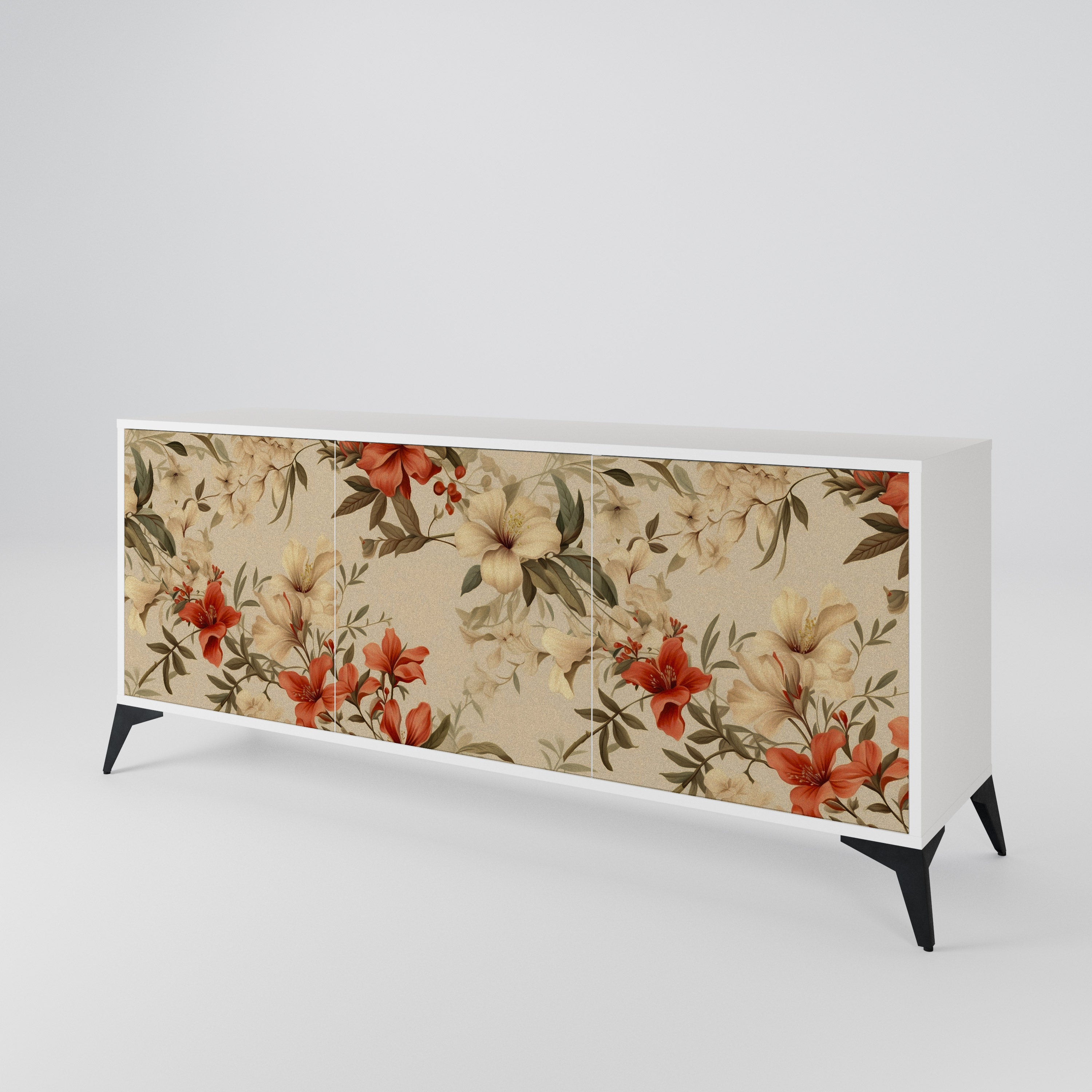 BLOOMING HARMONY 3-türiges Sideboard