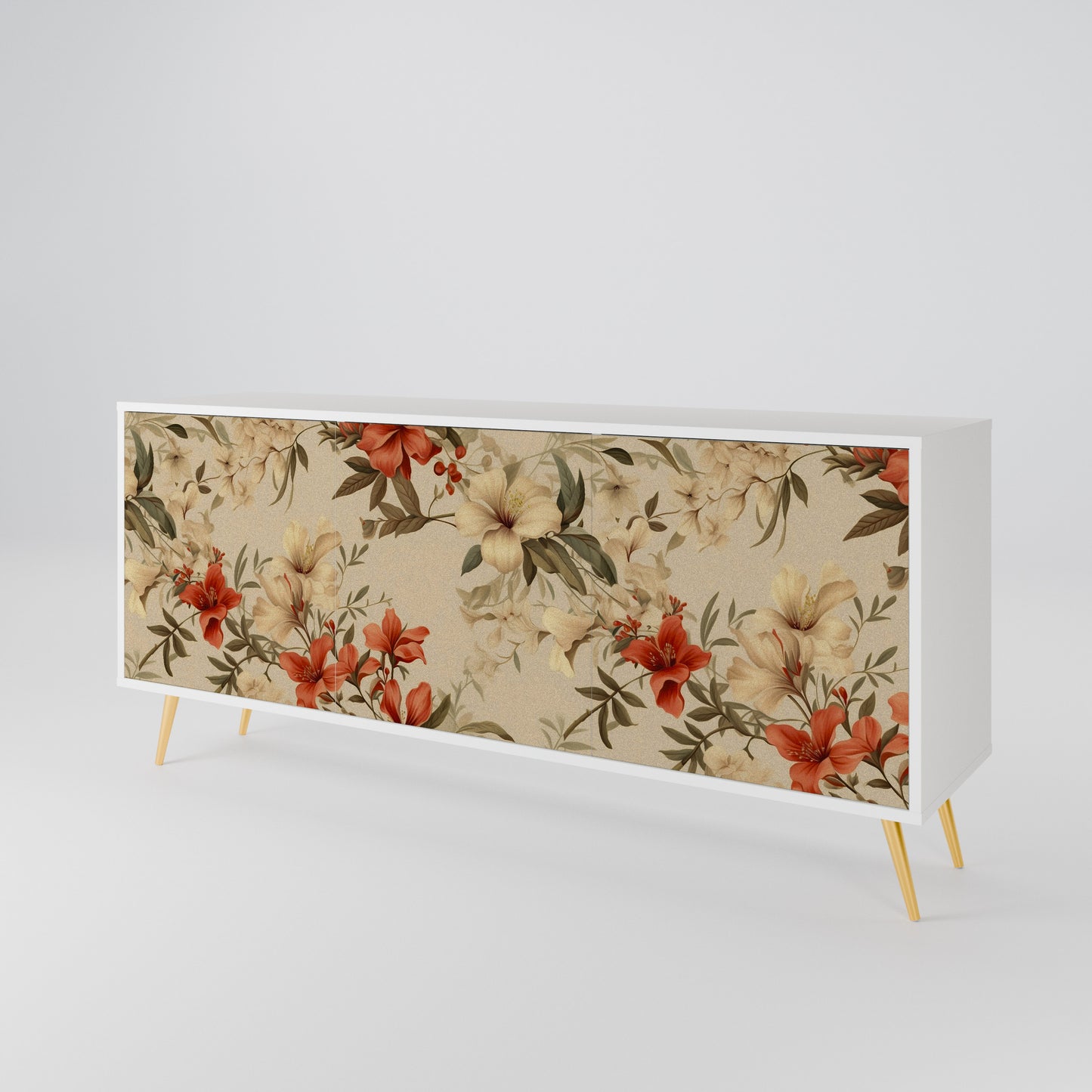 BLOOMING HARMONY 3-türiges Sideboard