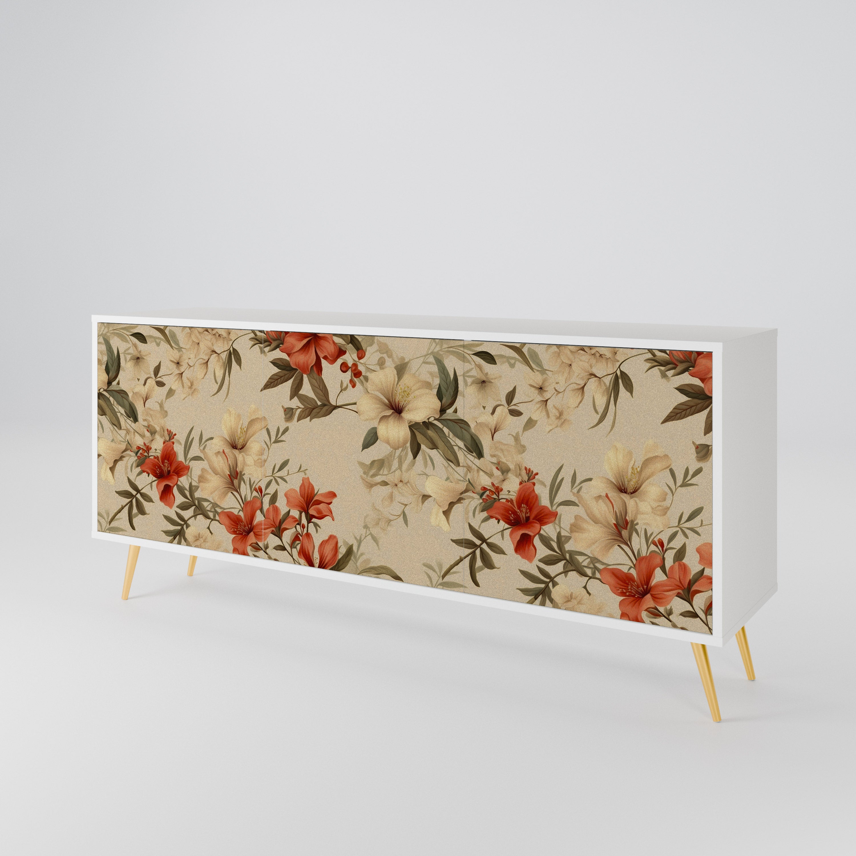 BLOOMING HARMONY 3-türiges Sideboard