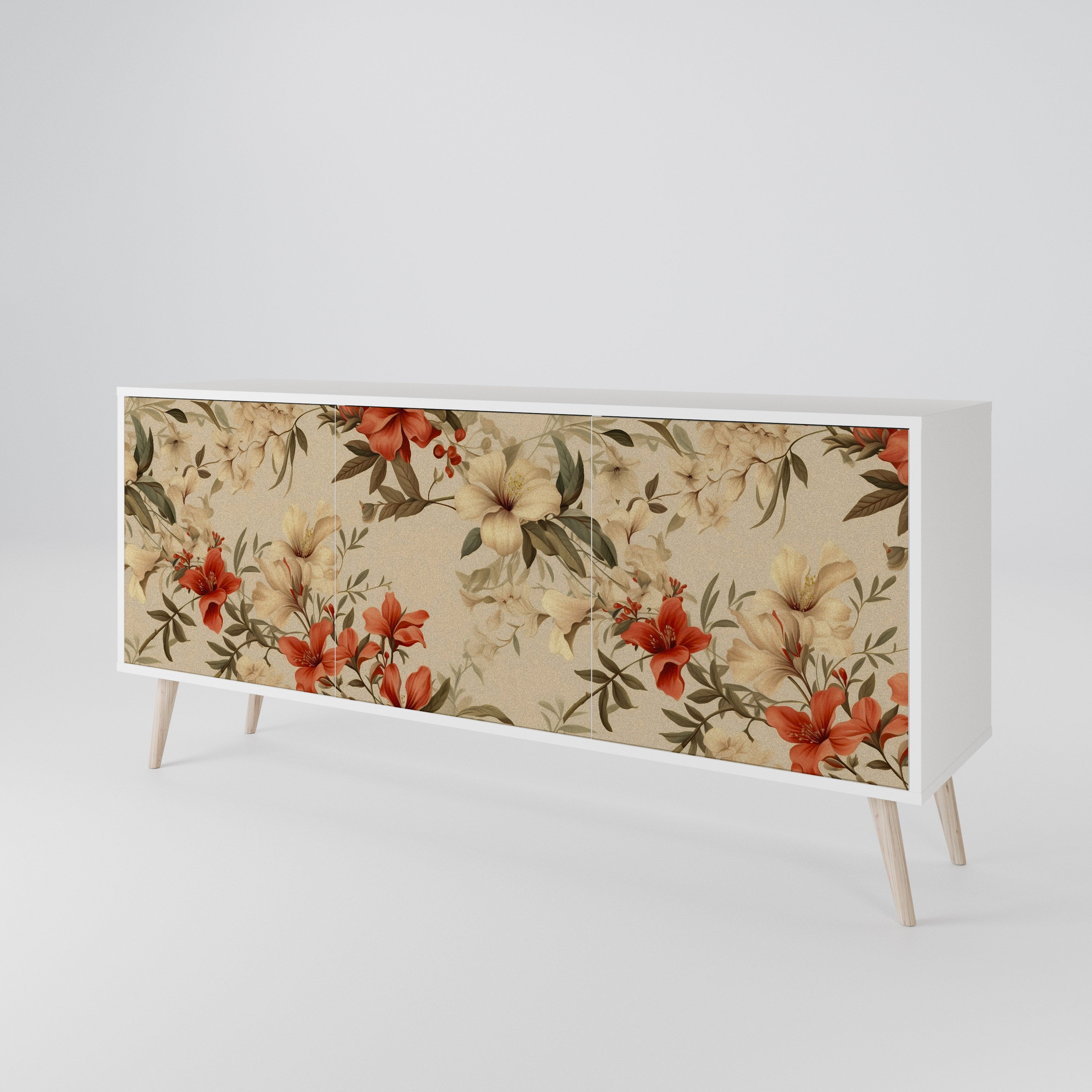 BLOOMING HARMONY 3-türiges Sideboard