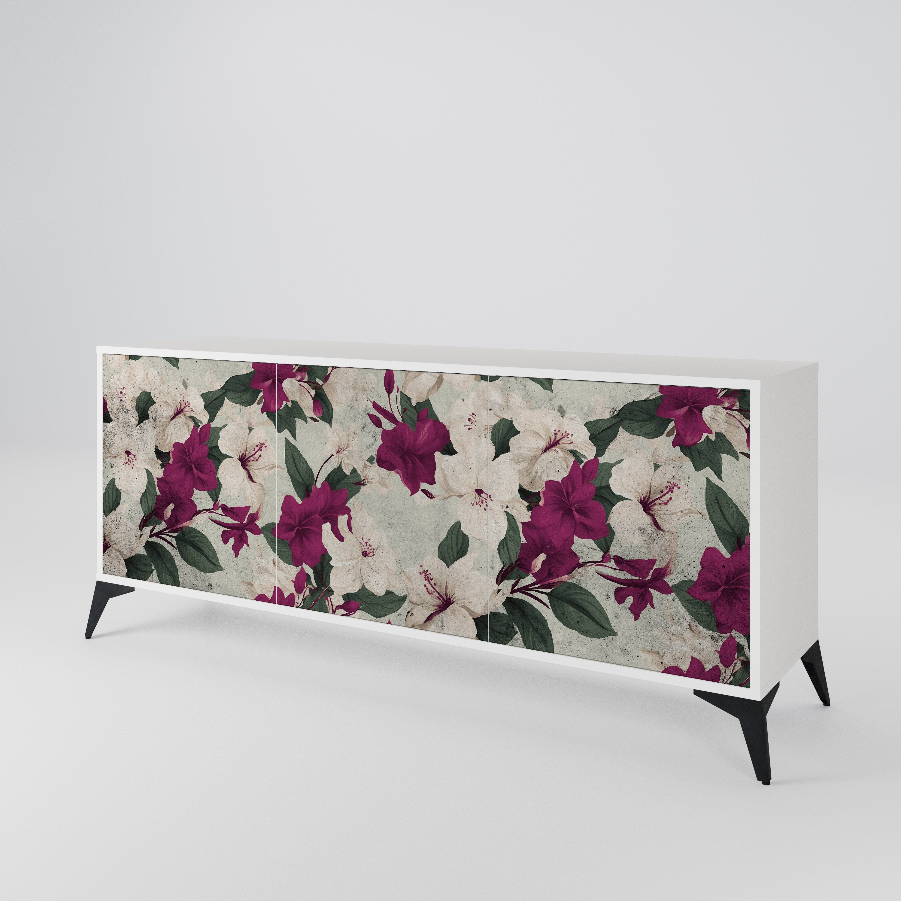FLOWERET DREAM 3-türiges Sideboard