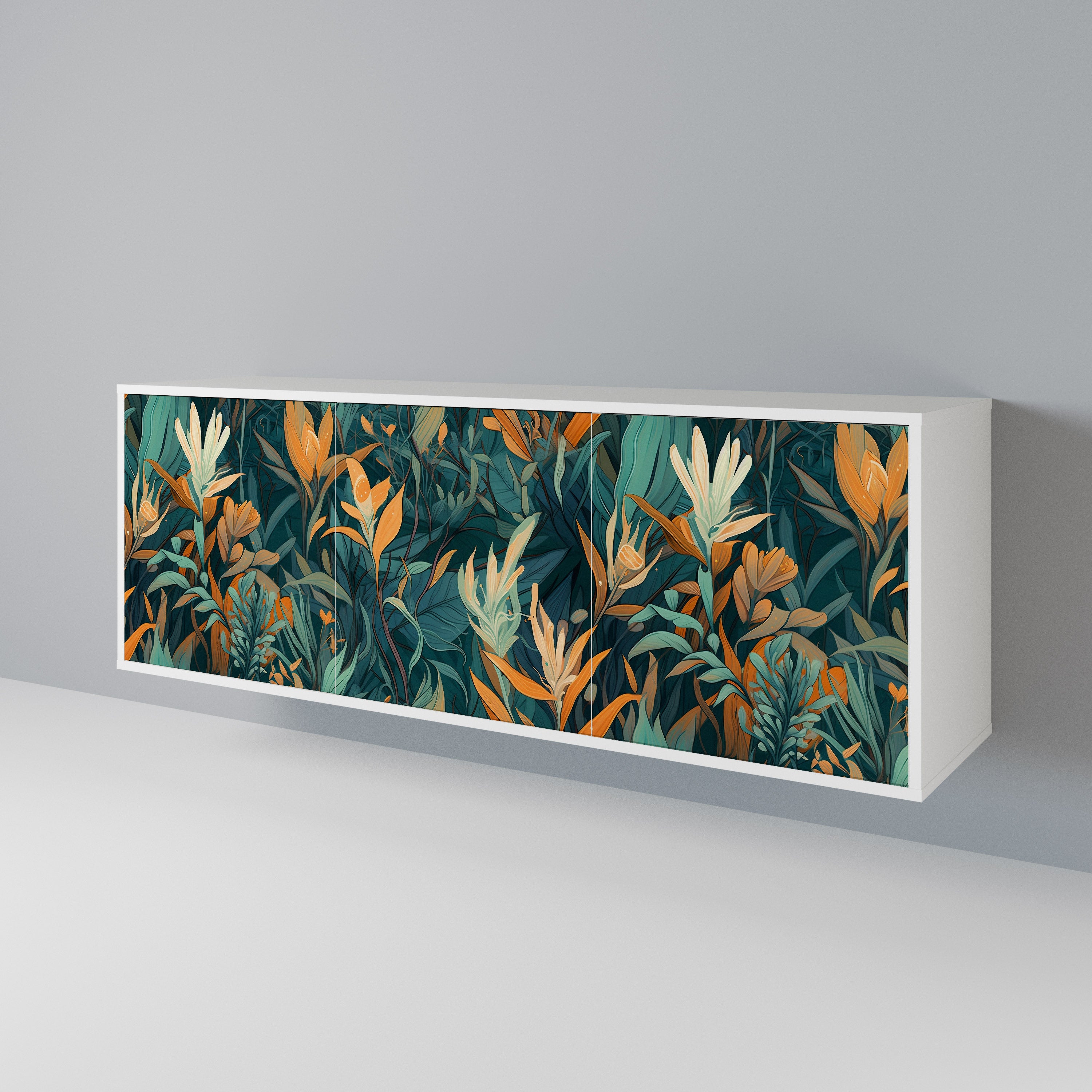 FLORAL SERENITY 3-türiges Sideboard