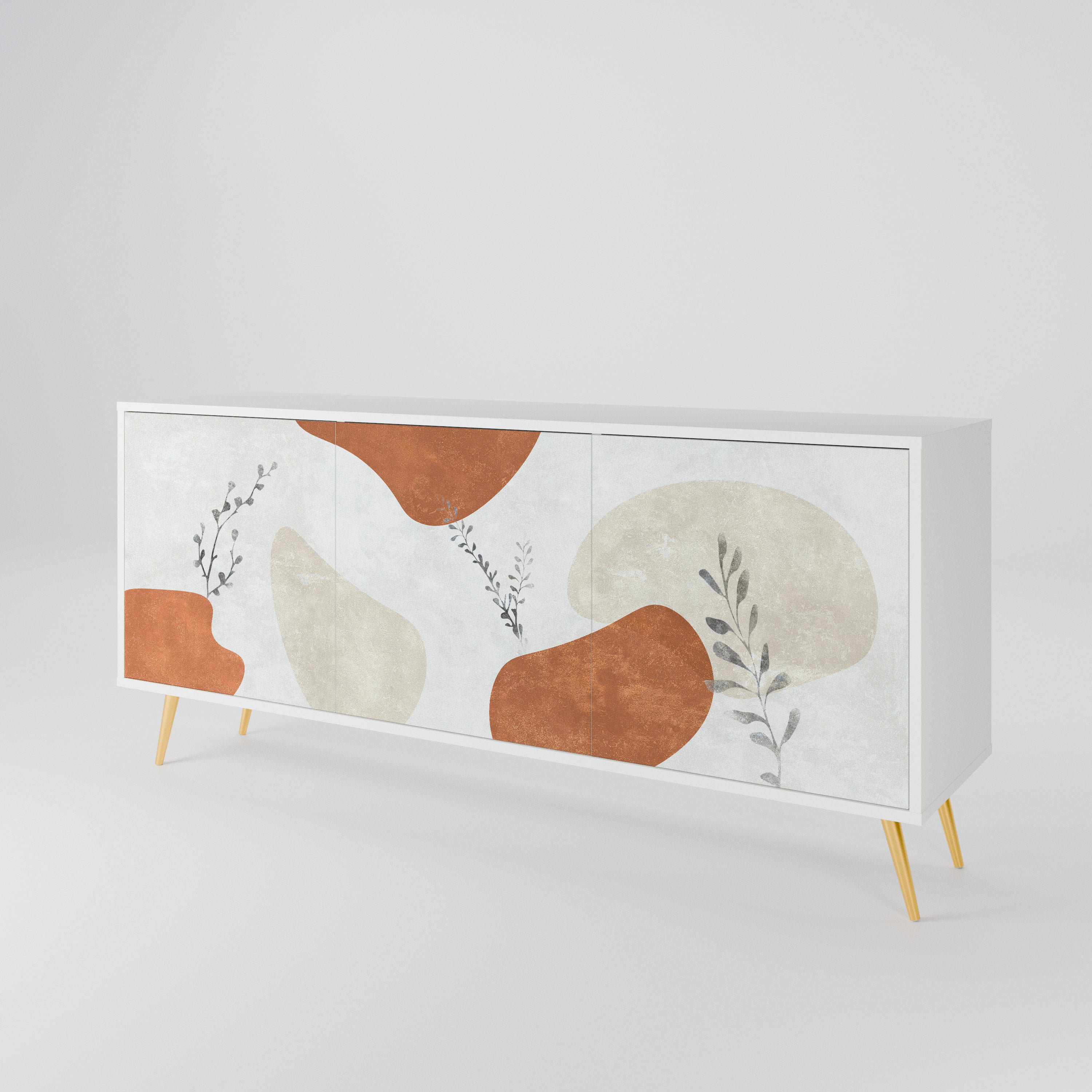 TRANQUIL TWIG 3-türiges Sideboard