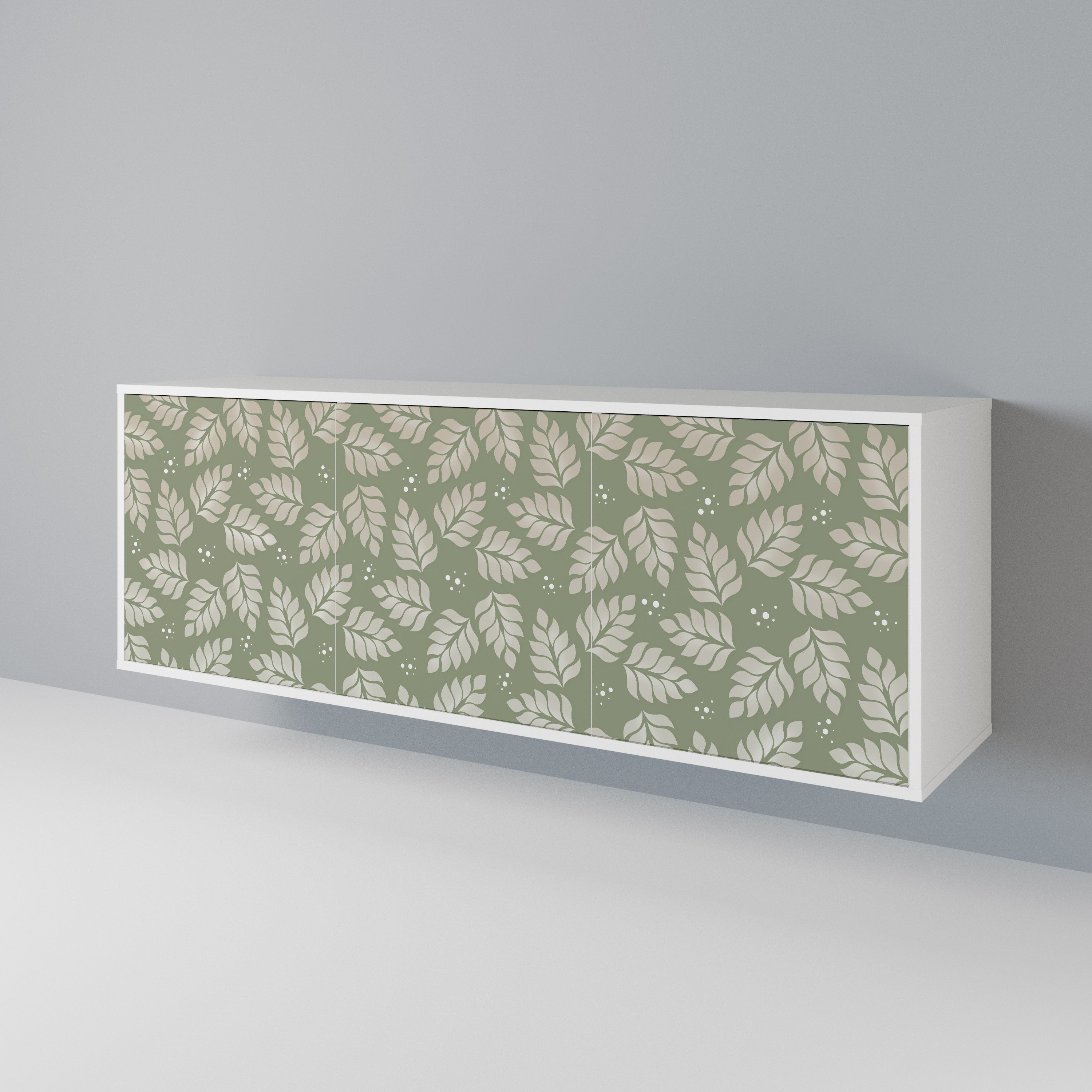 LEAVES ON GREEN 3-türiges Sideboard