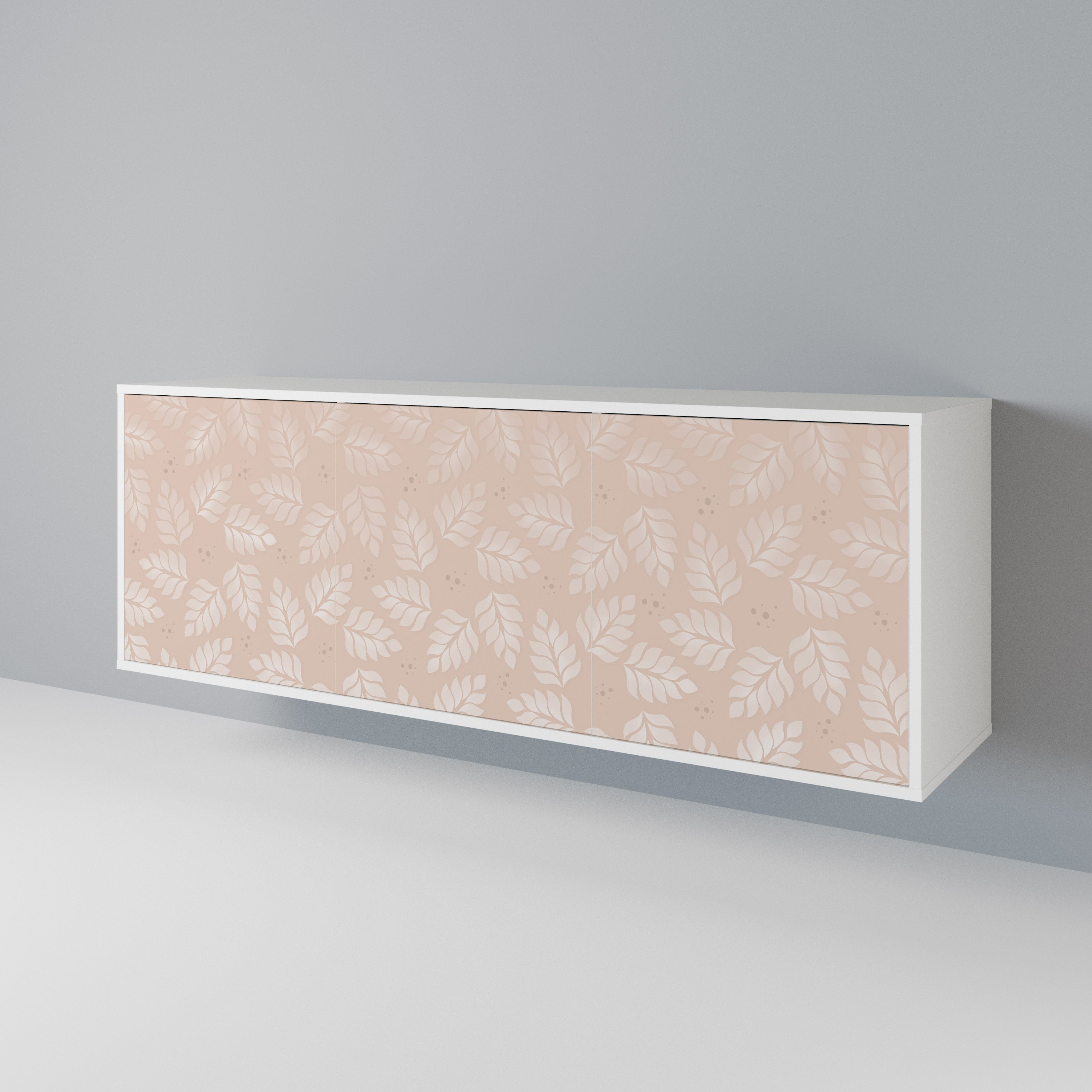 LEAVES ON BEIGE 3-türiges Sideboard