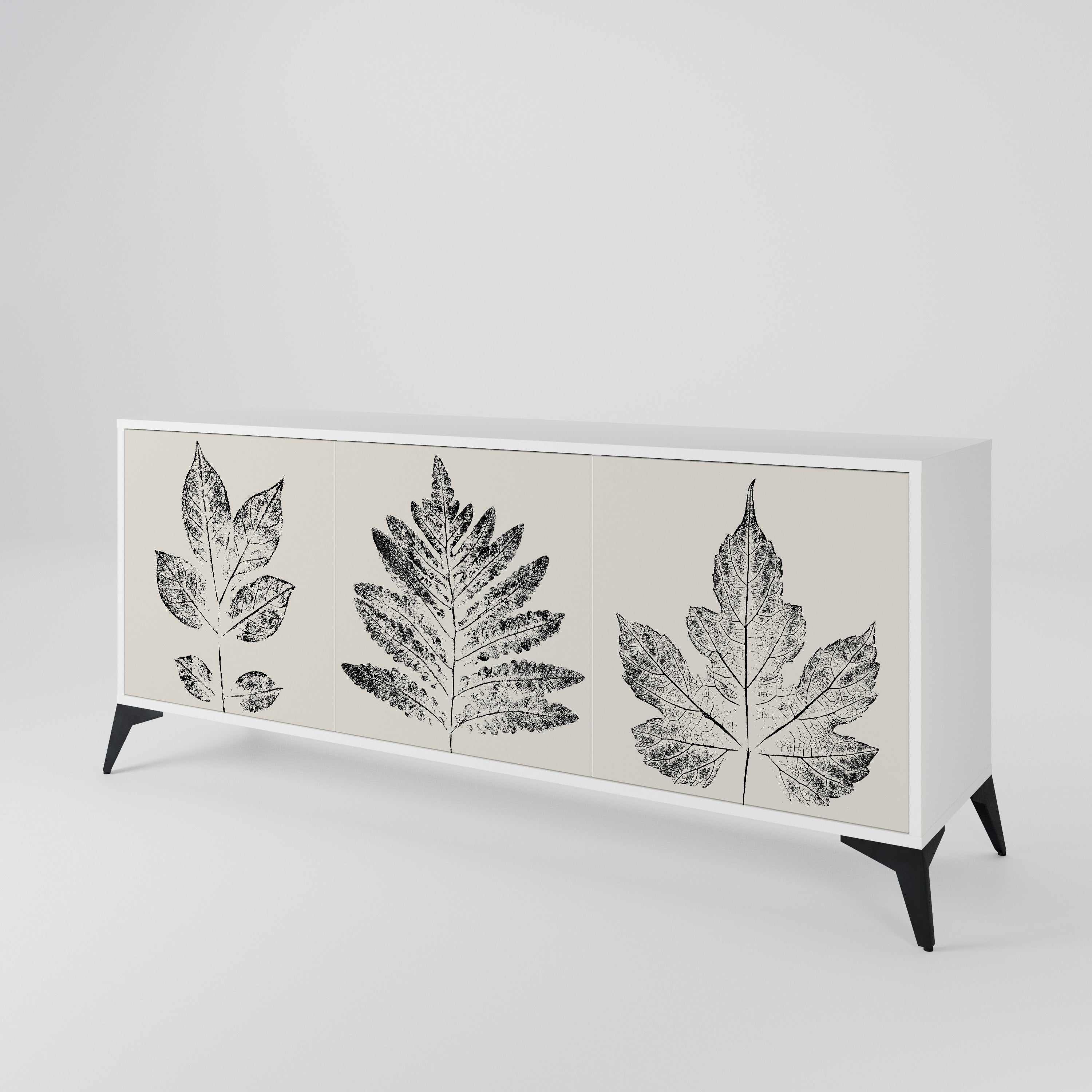 LEAFY STAMPS 3-türiges Sideboard