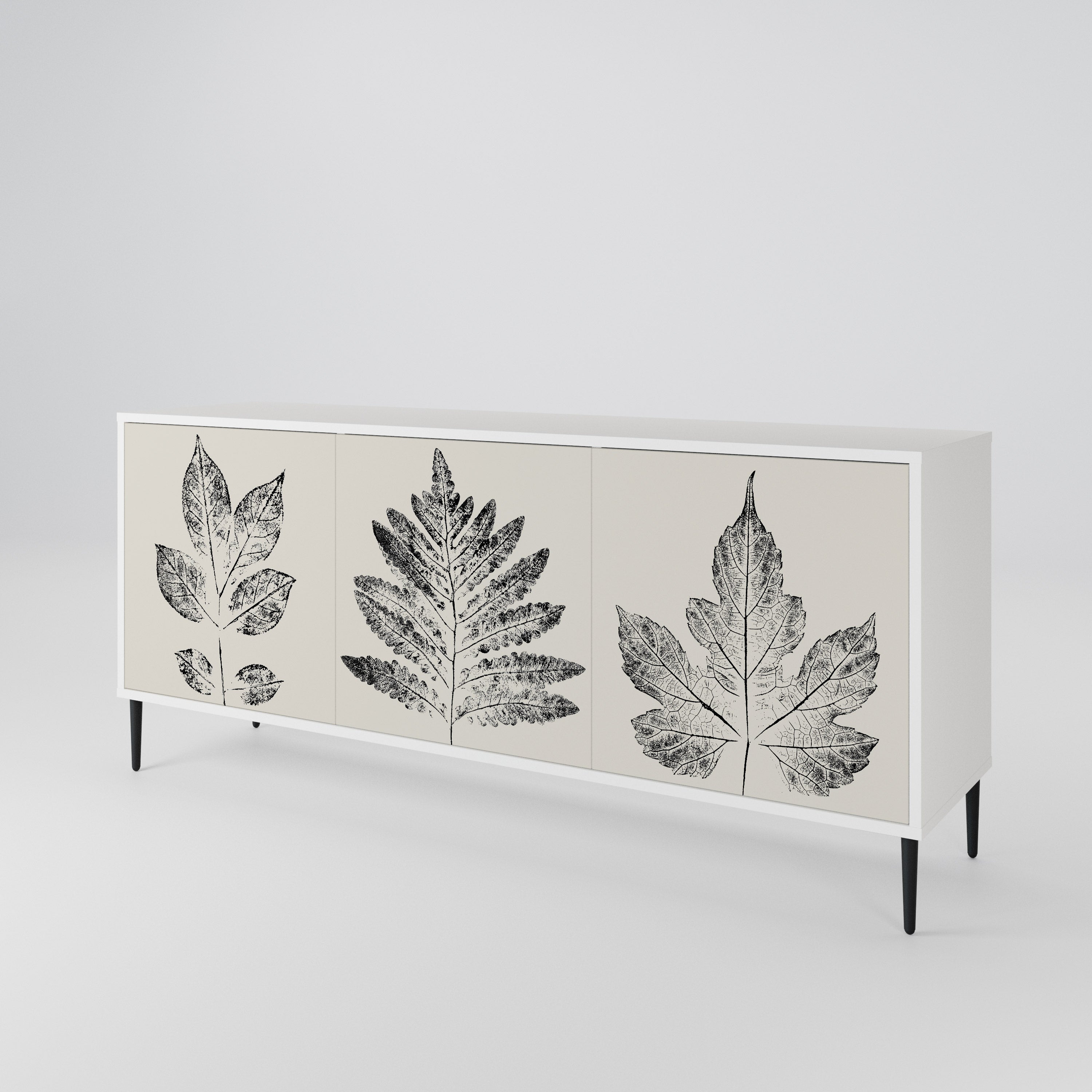 LEAFY STAMPS 3-türiges Sideboard