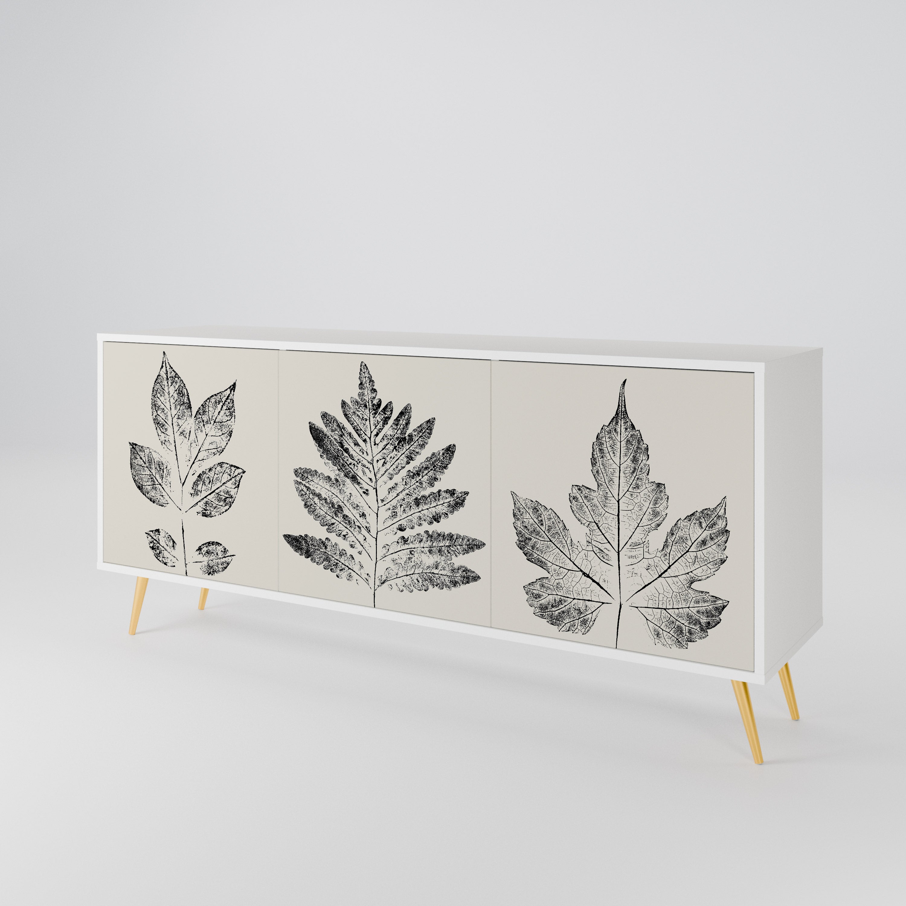 LEAFY STAMPS 3-türiges Sideboard