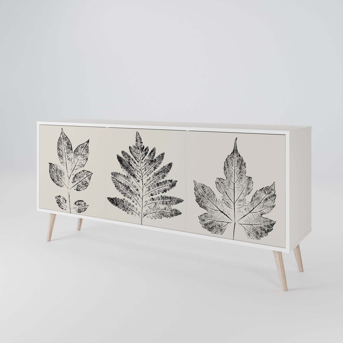 LEAFY STAMPS 3-türiges Sideboard