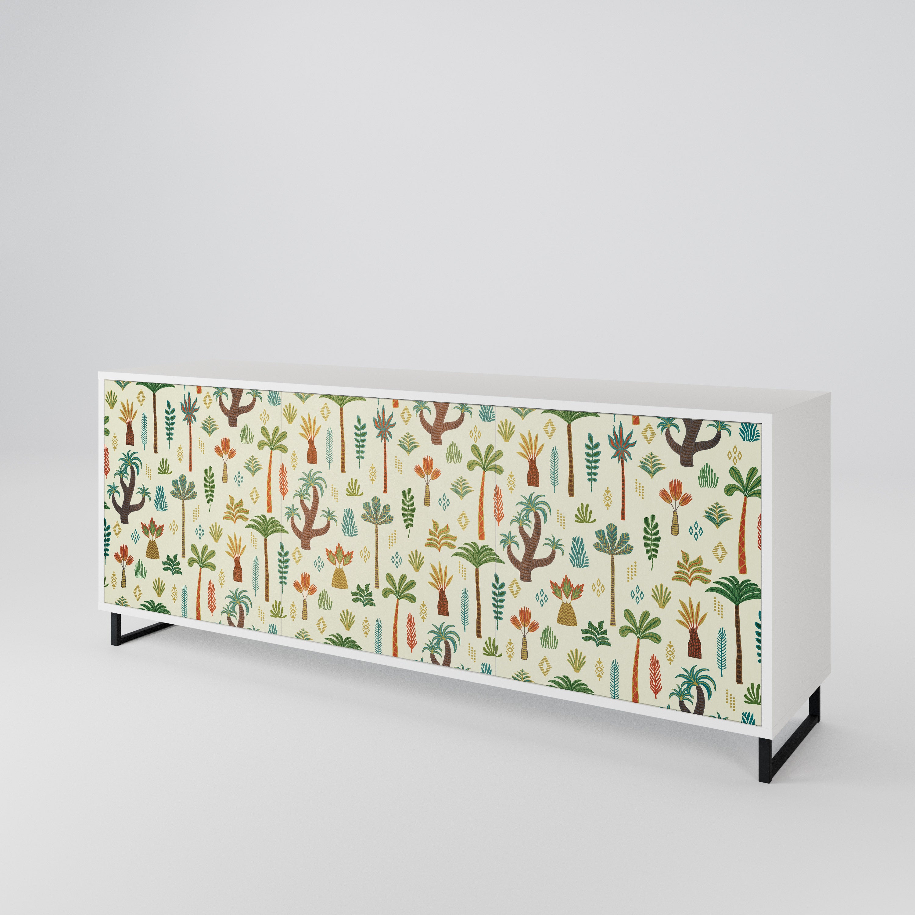 PALM SPRING 3-türiges Sideboard