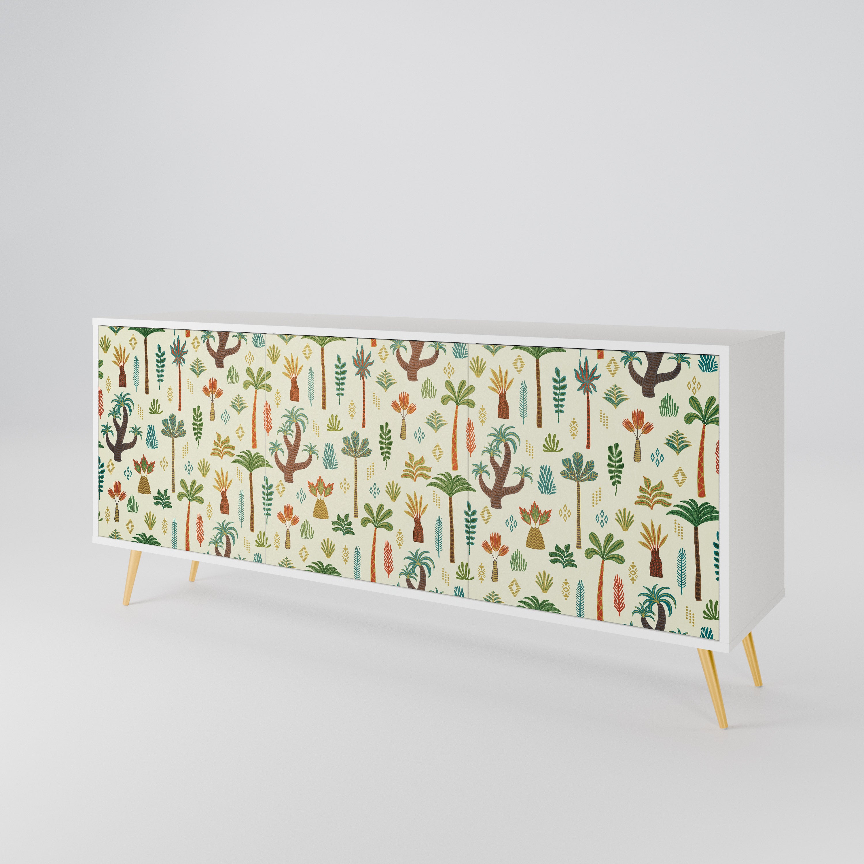 PALM SPRING 3-türiges Sideboard