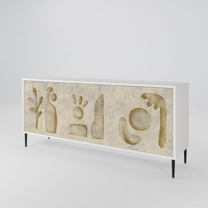 SAND SCULPTURES 3-türiges Sideboard