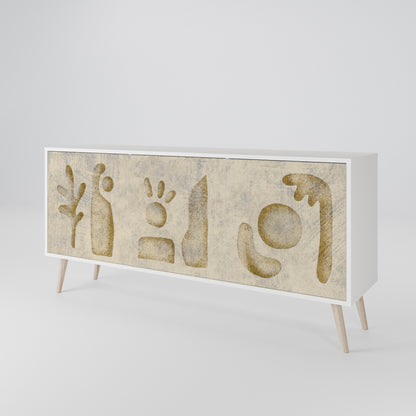 SAND SCULPTURES 3-türiges Sideboard