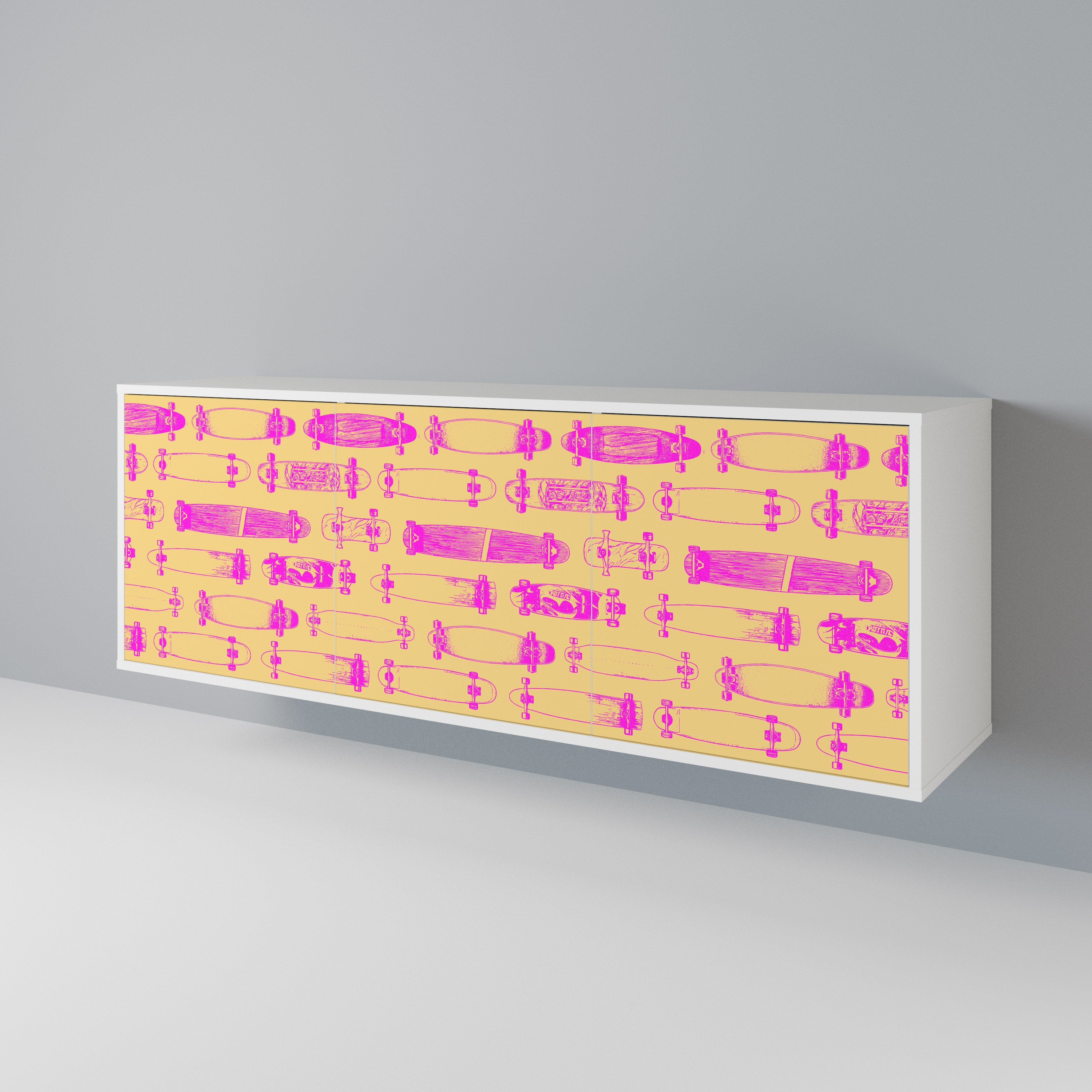 SKATEBOARD ARTISTRY 3-türiges Sideboard