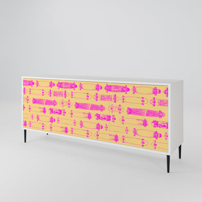 SKATEBOARD ARTISTRY 3-türiges Sideboard
