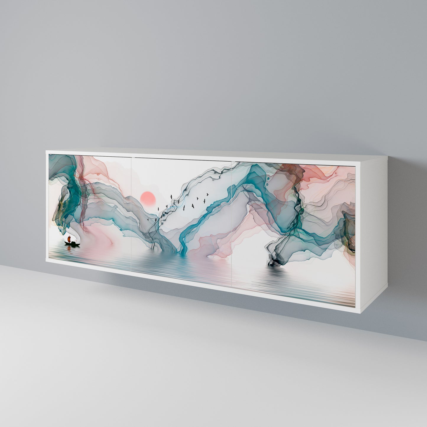 VELVET CROSSING 3-türiges Sideboard