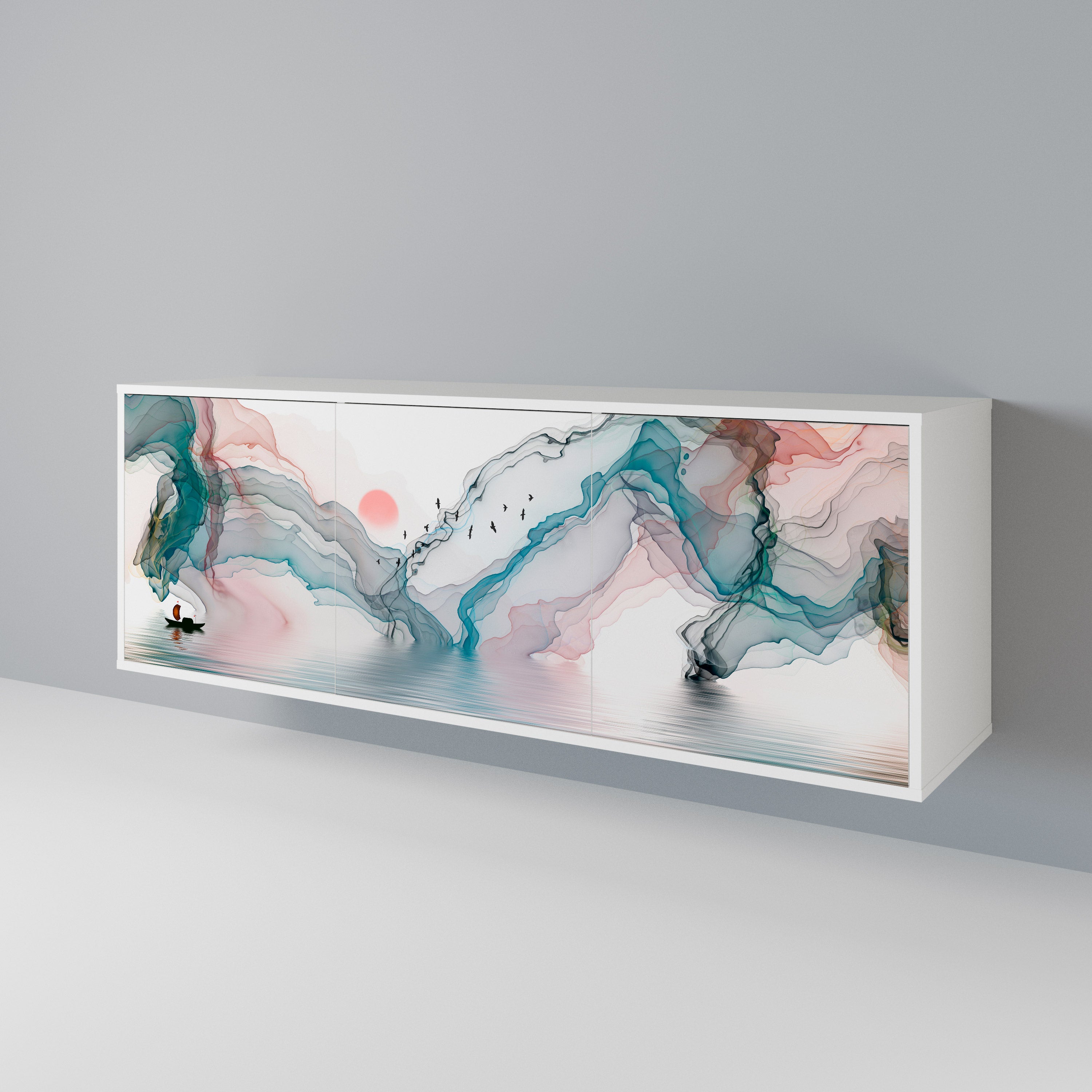 VELVET CROSSING 3-türiges Sideboard