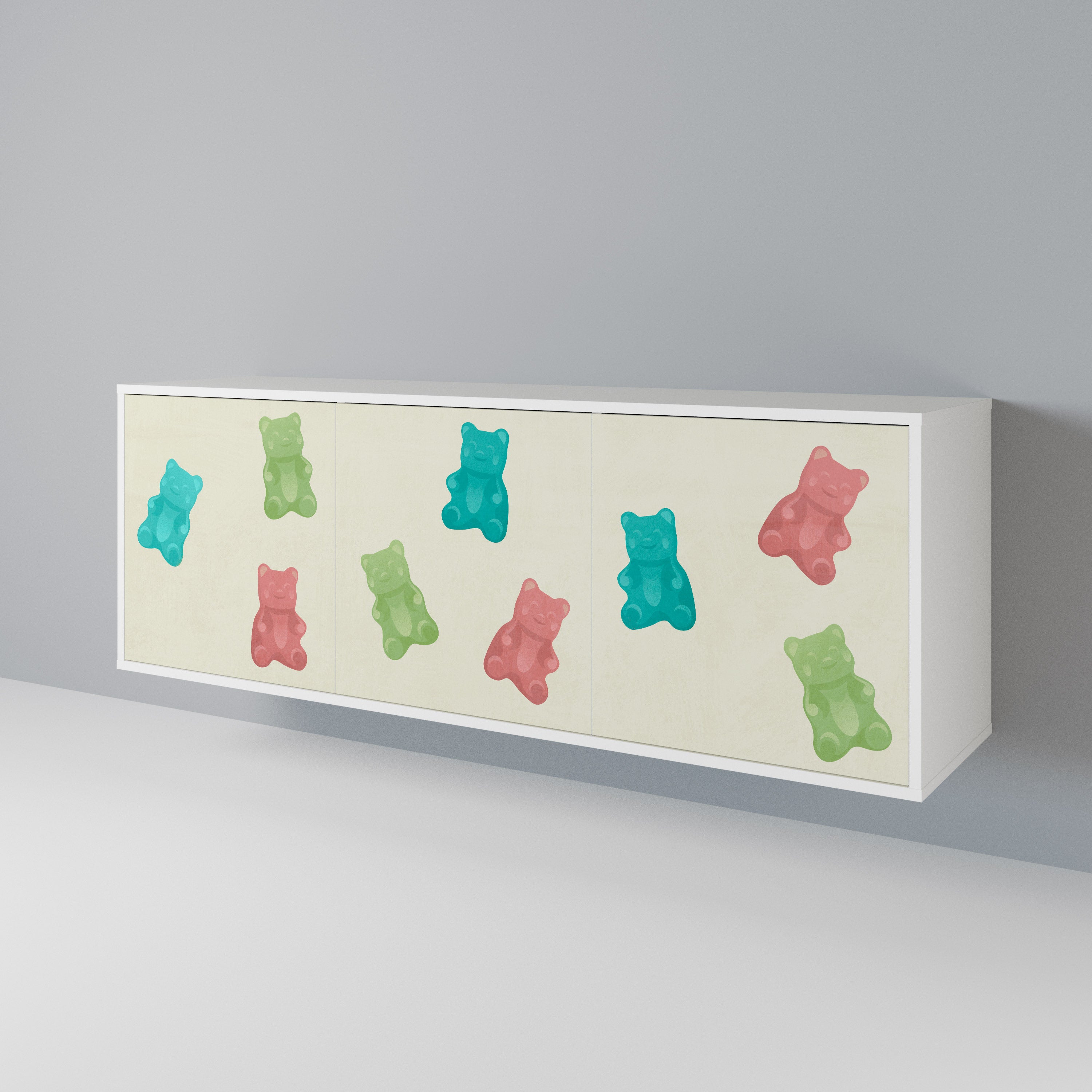 GUMMY BEARS 3-türiges Sideboard