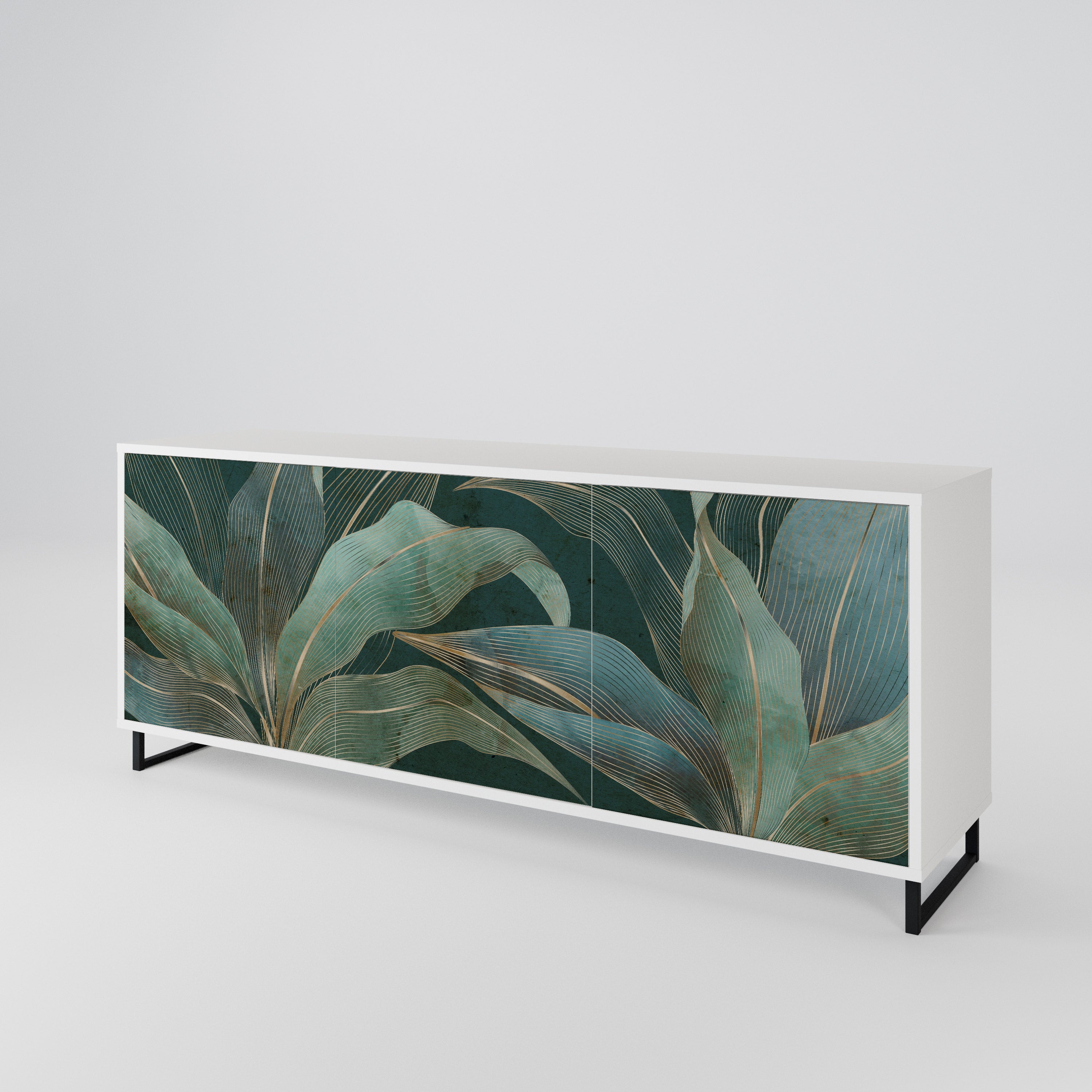 ROYAL GREEN 3-türiges Sideboard