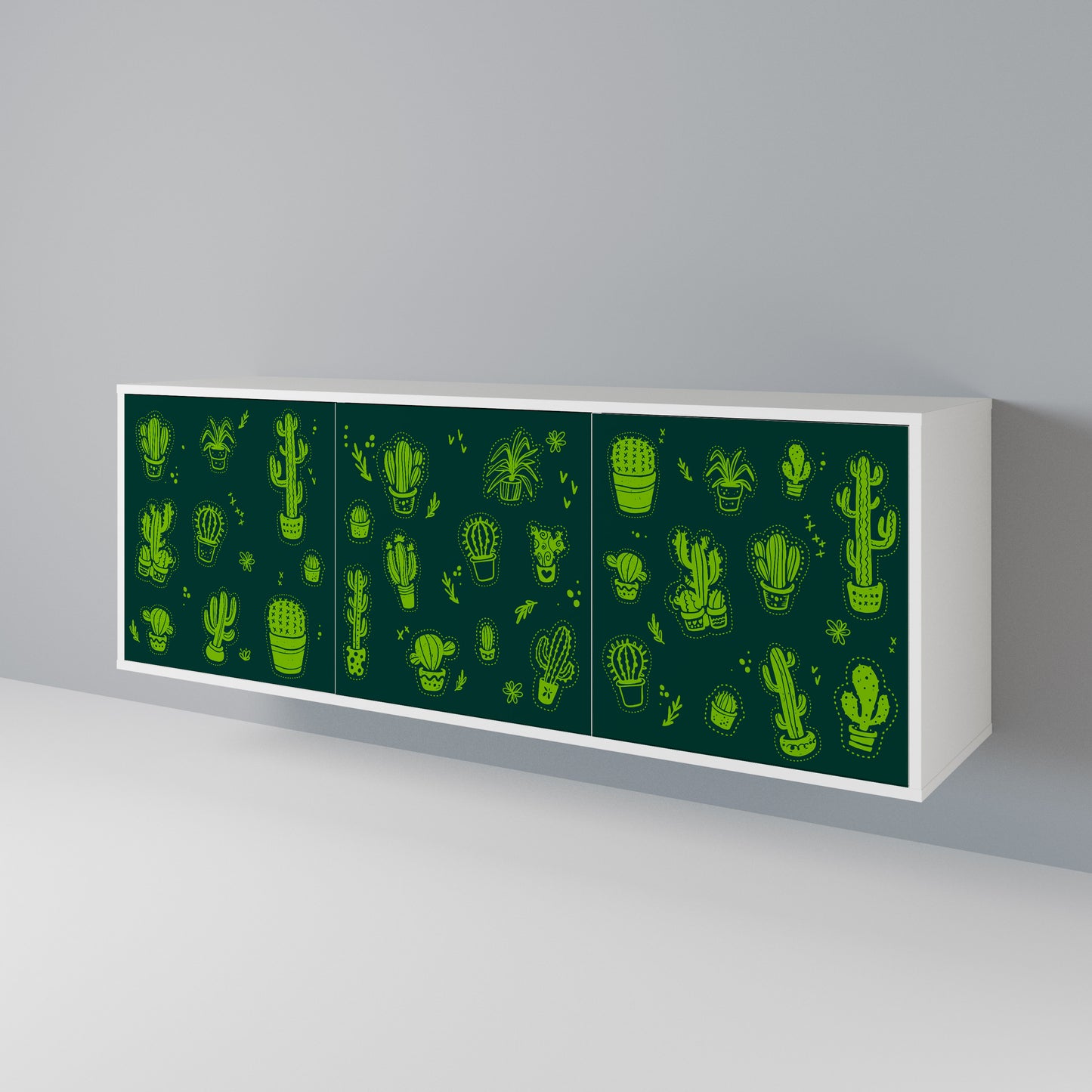DESERT GREEN 3-türiges Sideboard