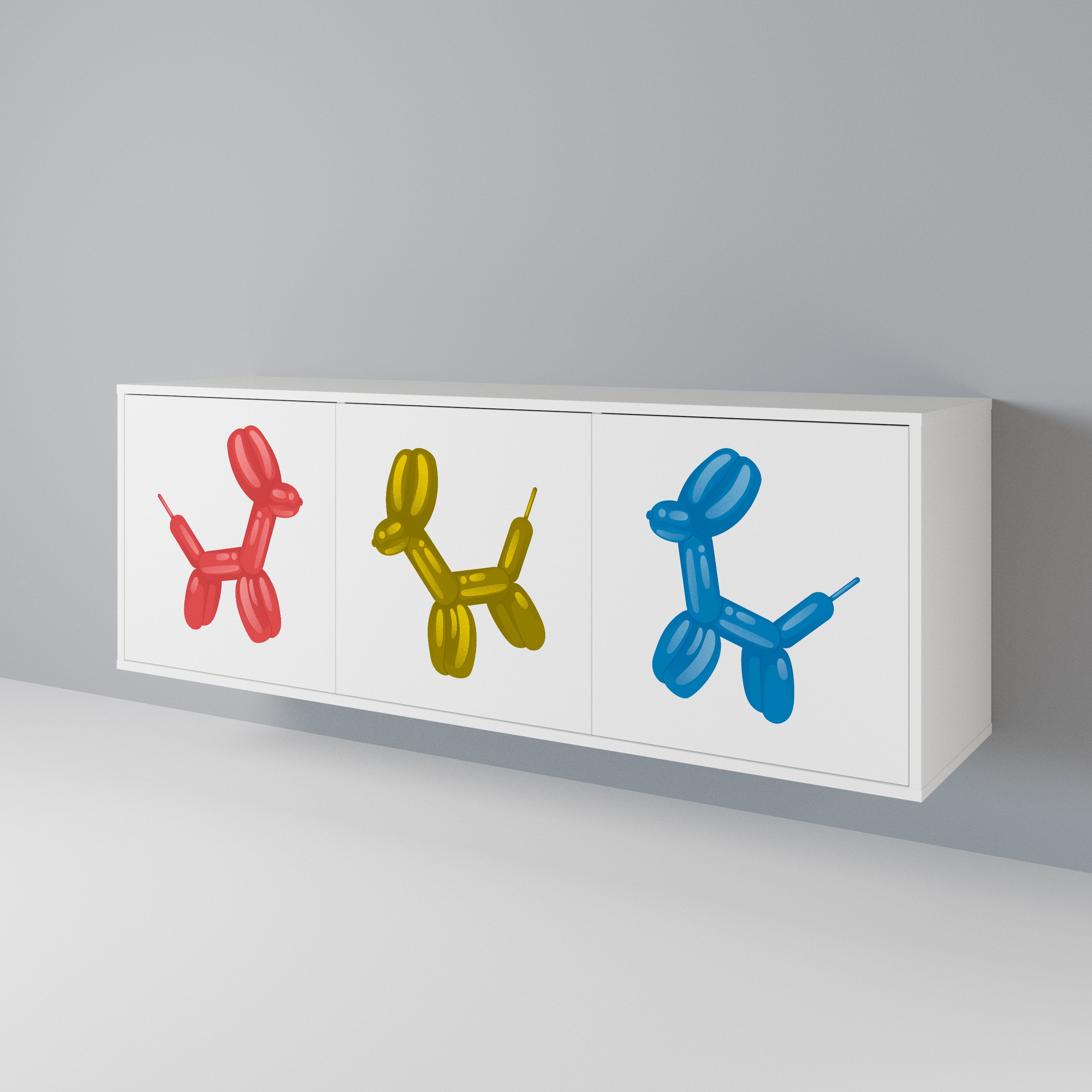 CHILDHOOD MEMORY 3-türiges Sideboard