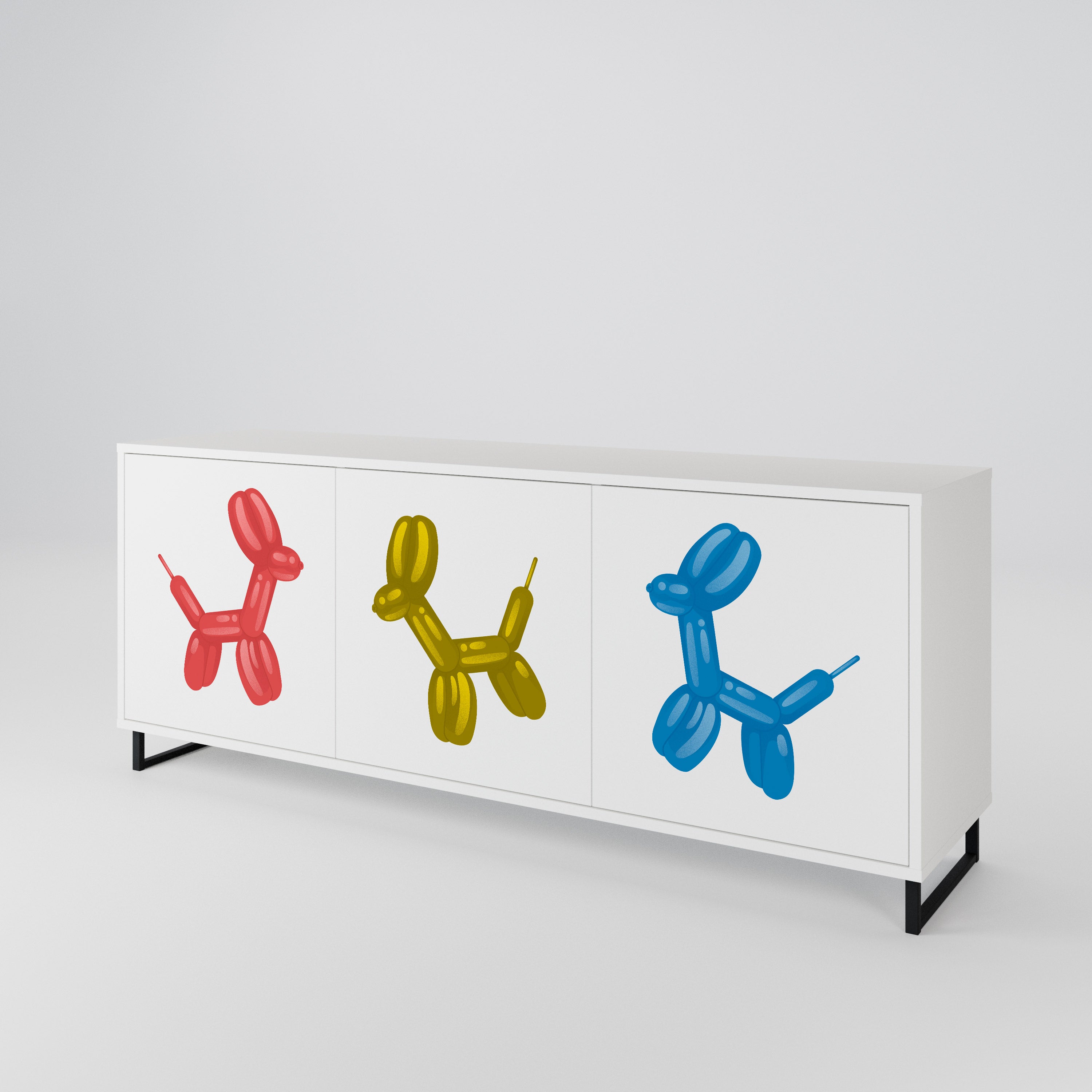 CHILDHOOD MEMORY 3-türiges Sideboard