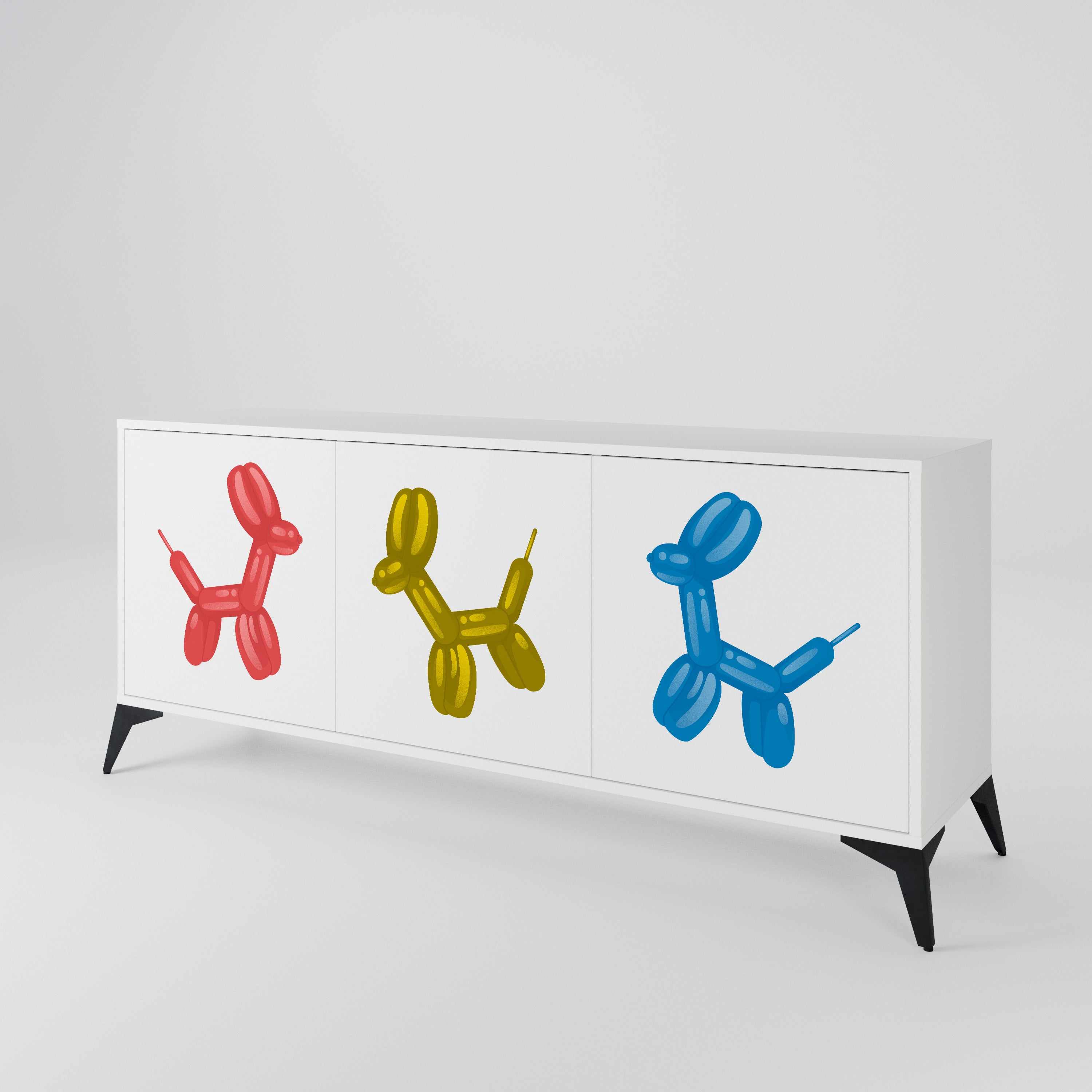 CHILDHOOD MEMORY 3-türiges Sideboard