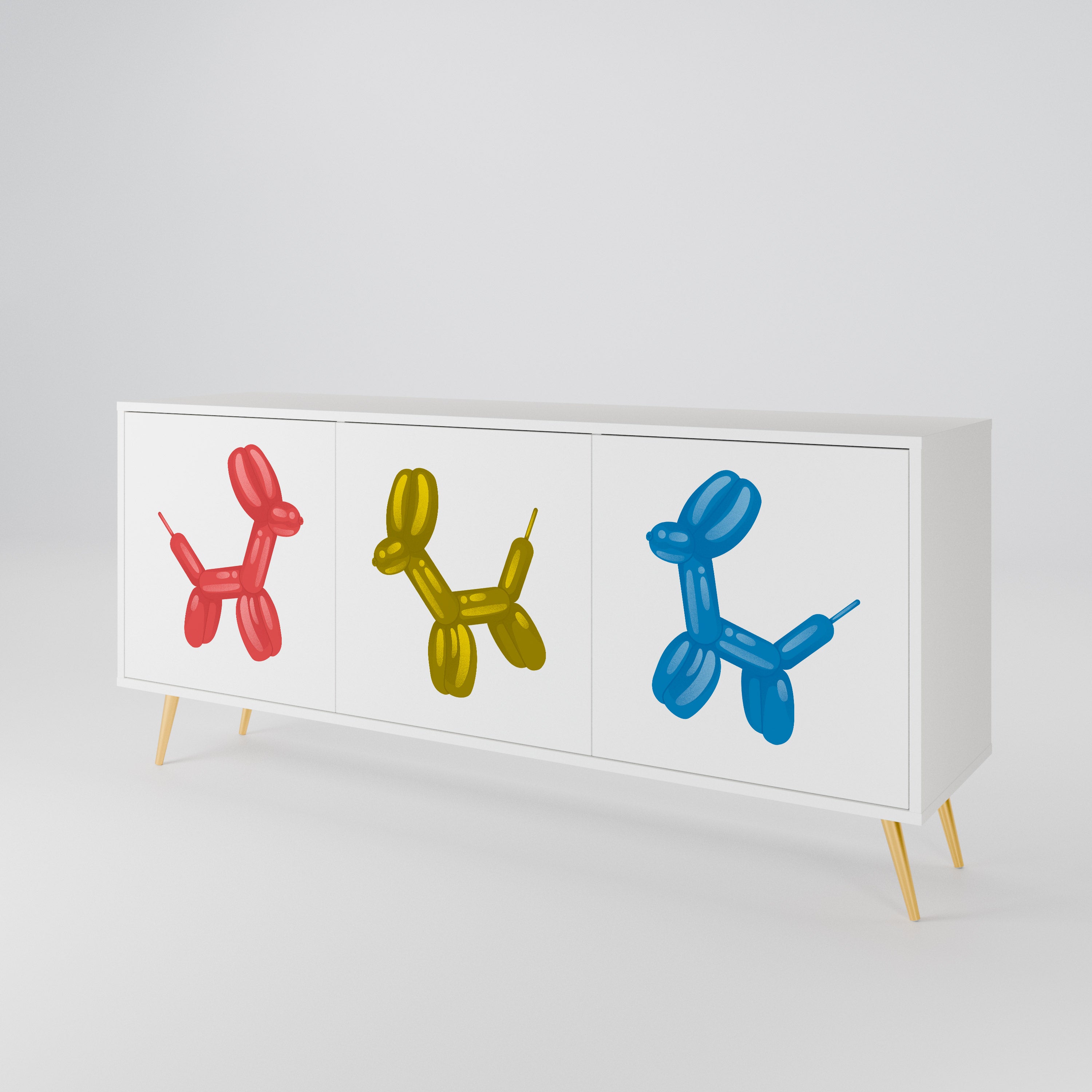 CHILDHOOD MEMORY 3-türiges Sideboard