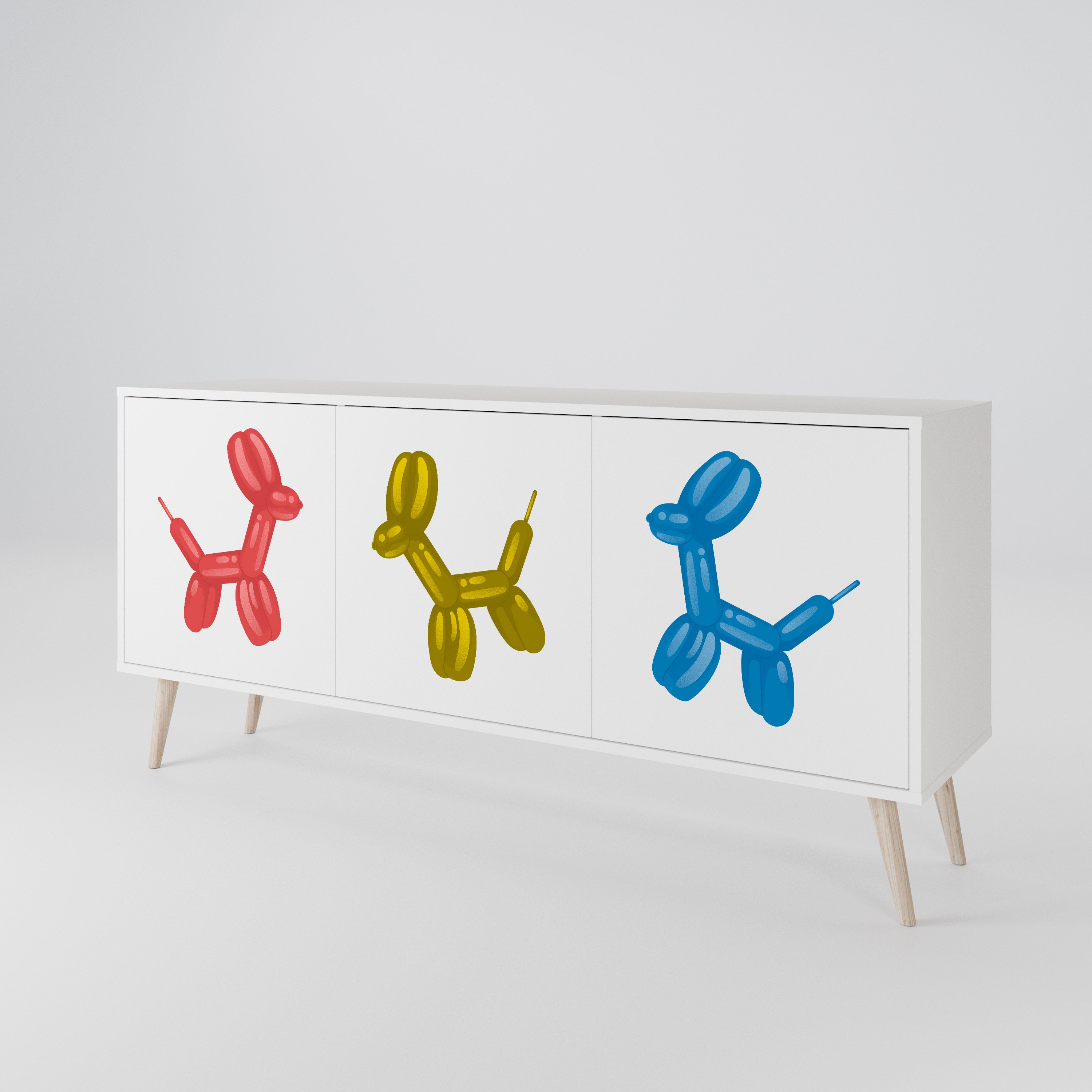 CHILDHOOD MEMORY 3-türiges Sideboard