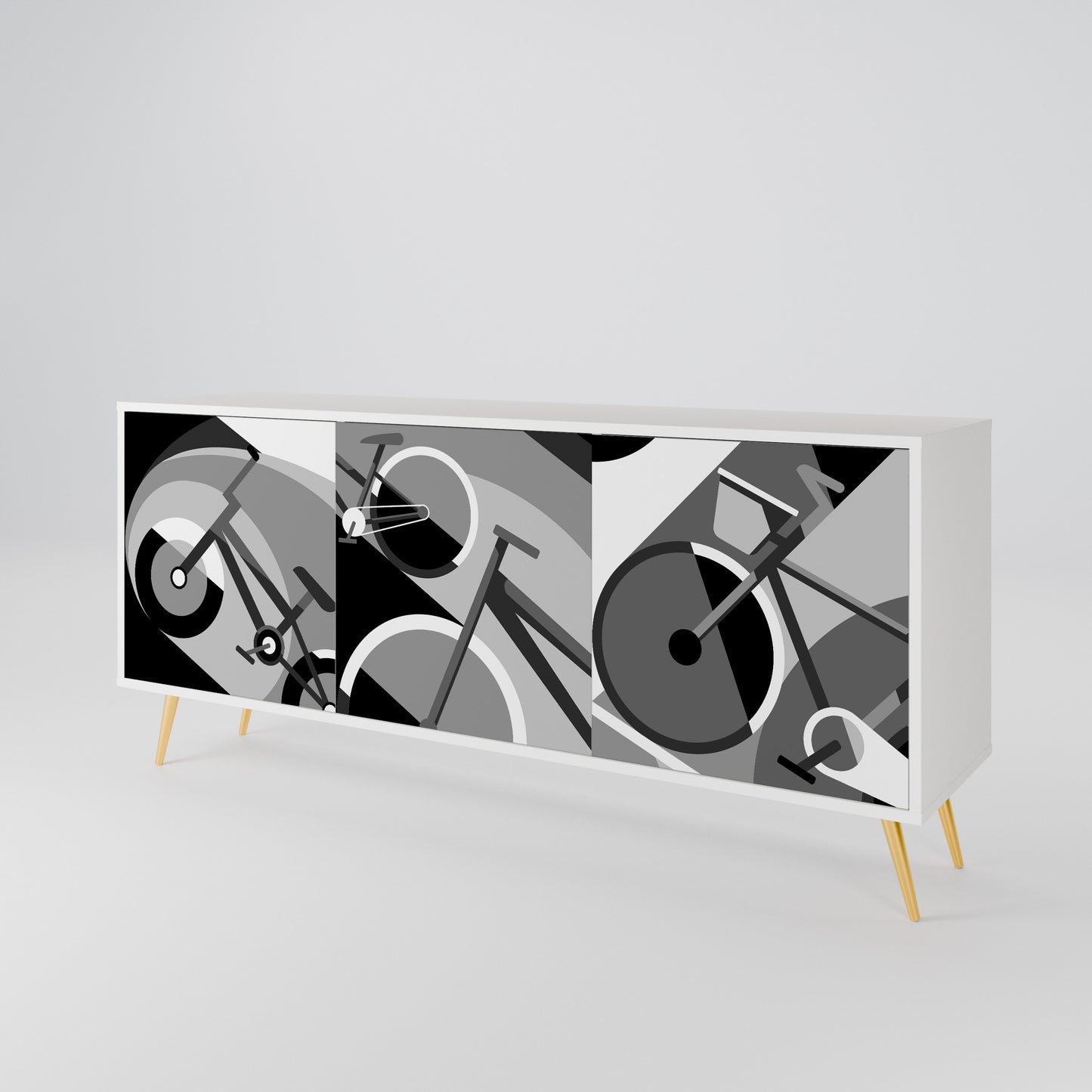BIKE ENERGY 3-türiges Sideboard