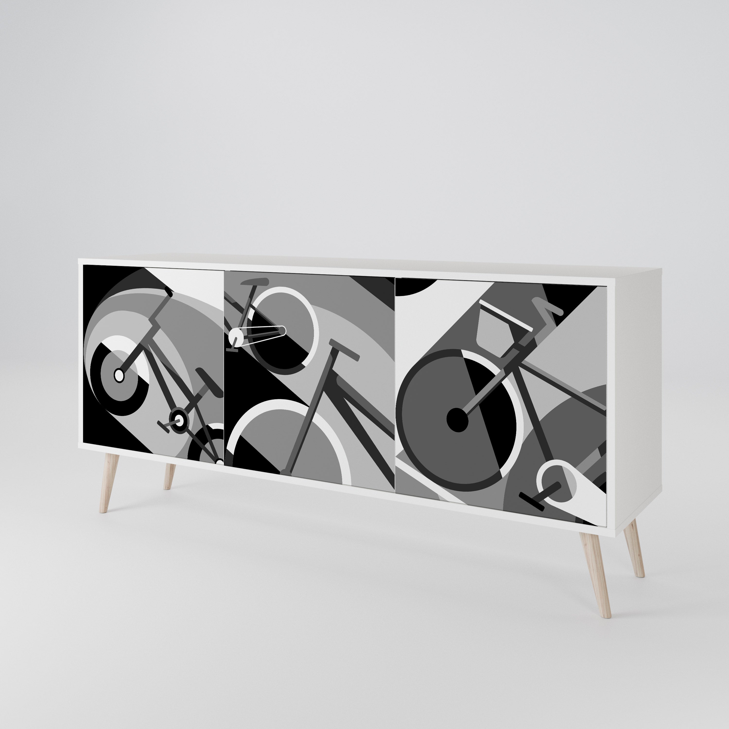 BIKE ENERGY 3-türiges Sideboard