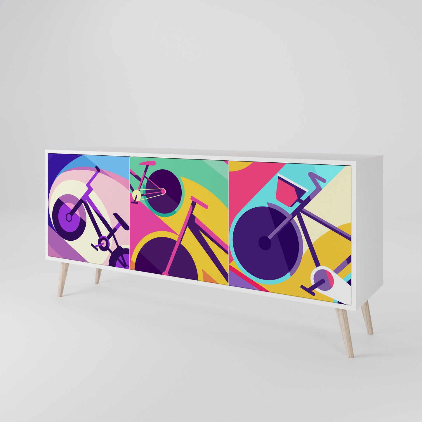 BIKE DREAMS 3-türiges Sideboard