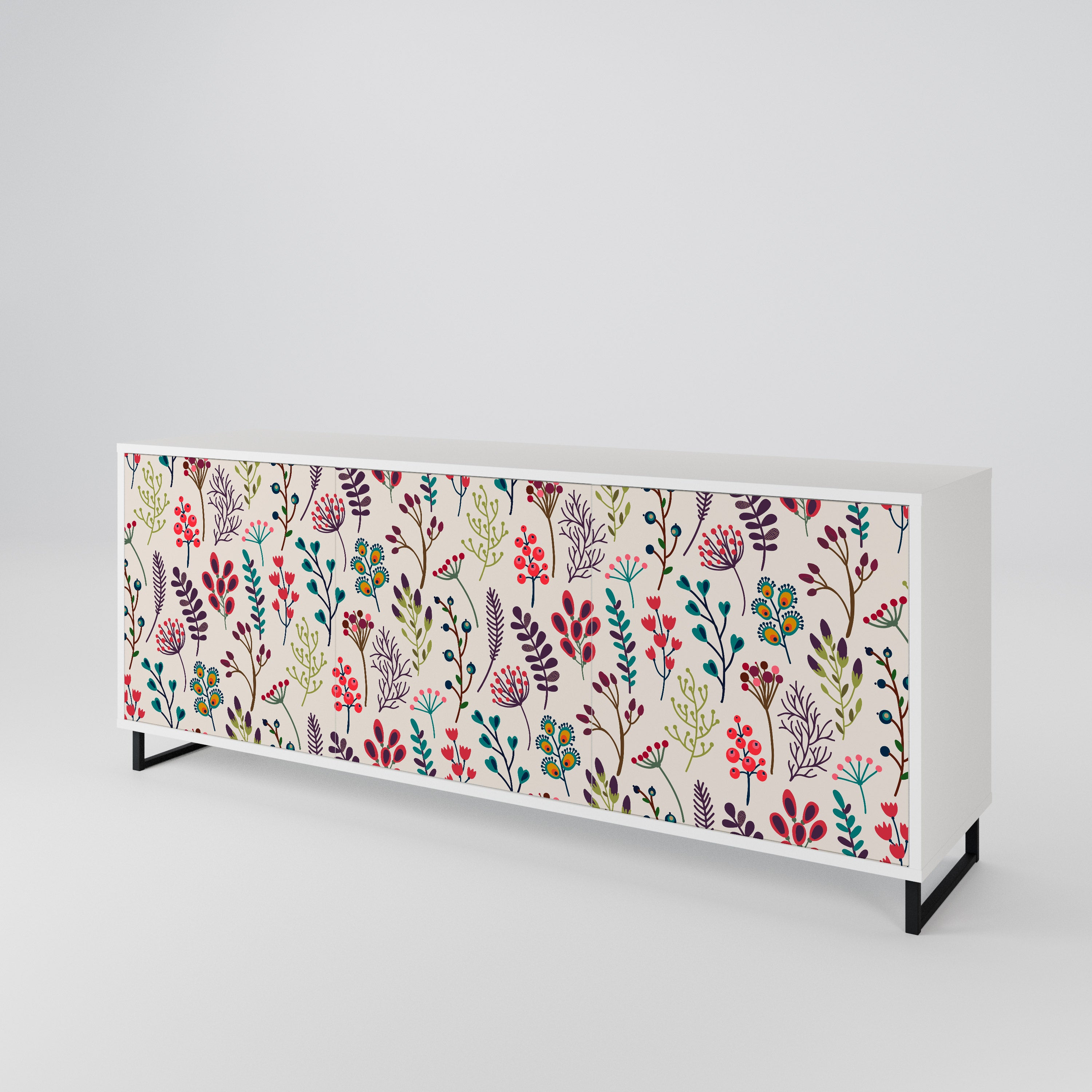 AUTUMN SUNDRIES 3-türiges Sideboard