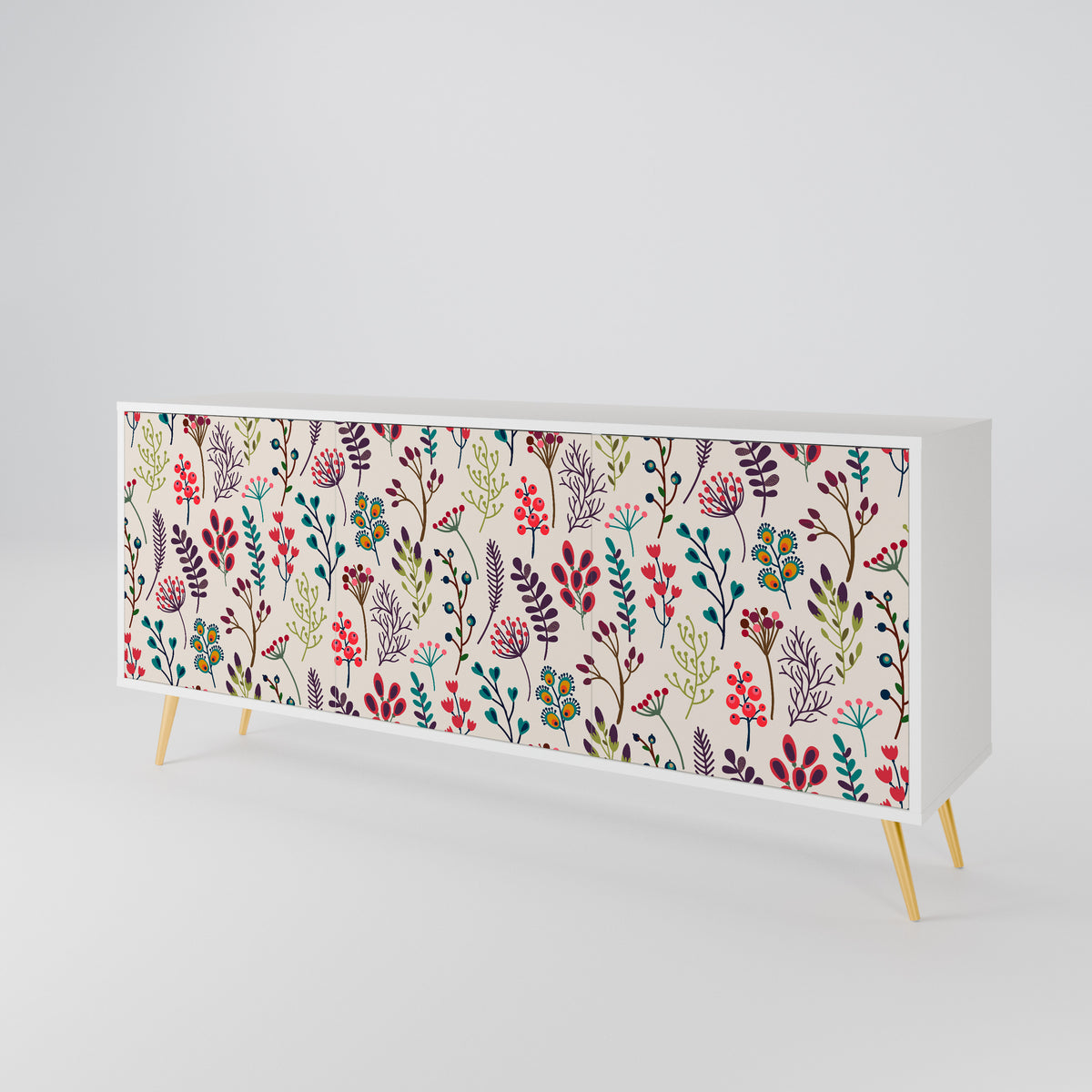 AUTUMN SUNDRIES 3-türiges Sideboard