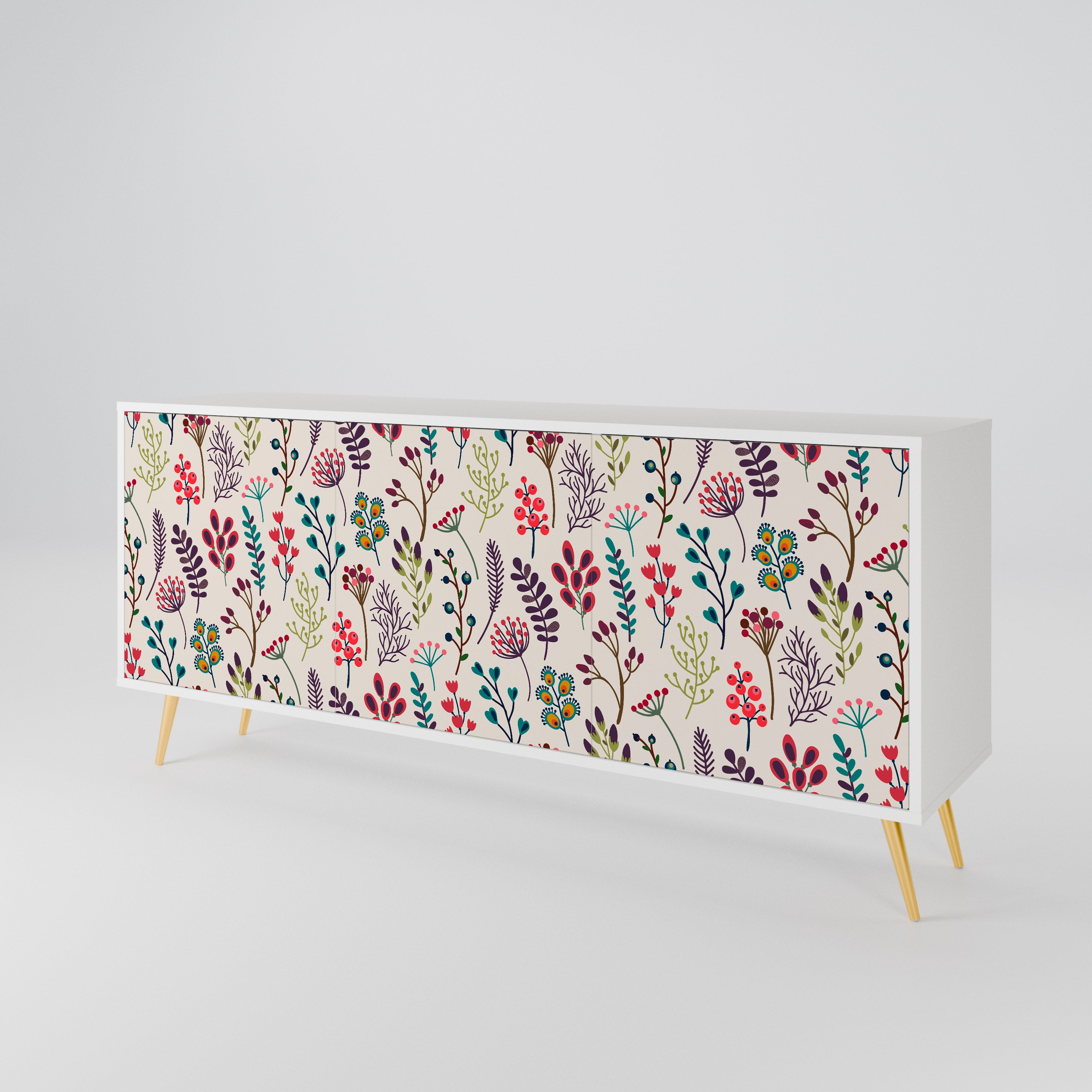 AUTUMN SUNDRIES 3-türiges Sideboard