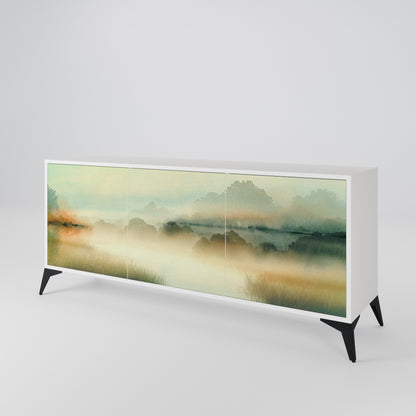 MORNING BY THE LAKE 3-türiges Sideboard