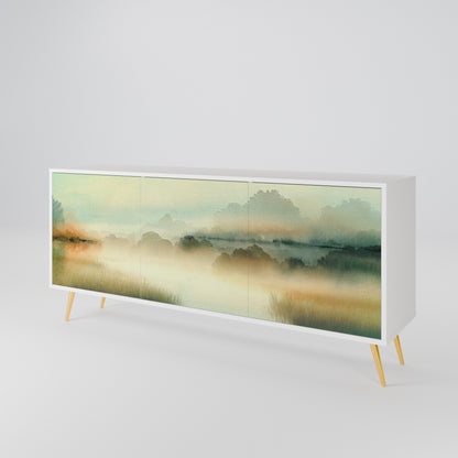 MORNING BY THE LAKE 3-türiges Sideboard