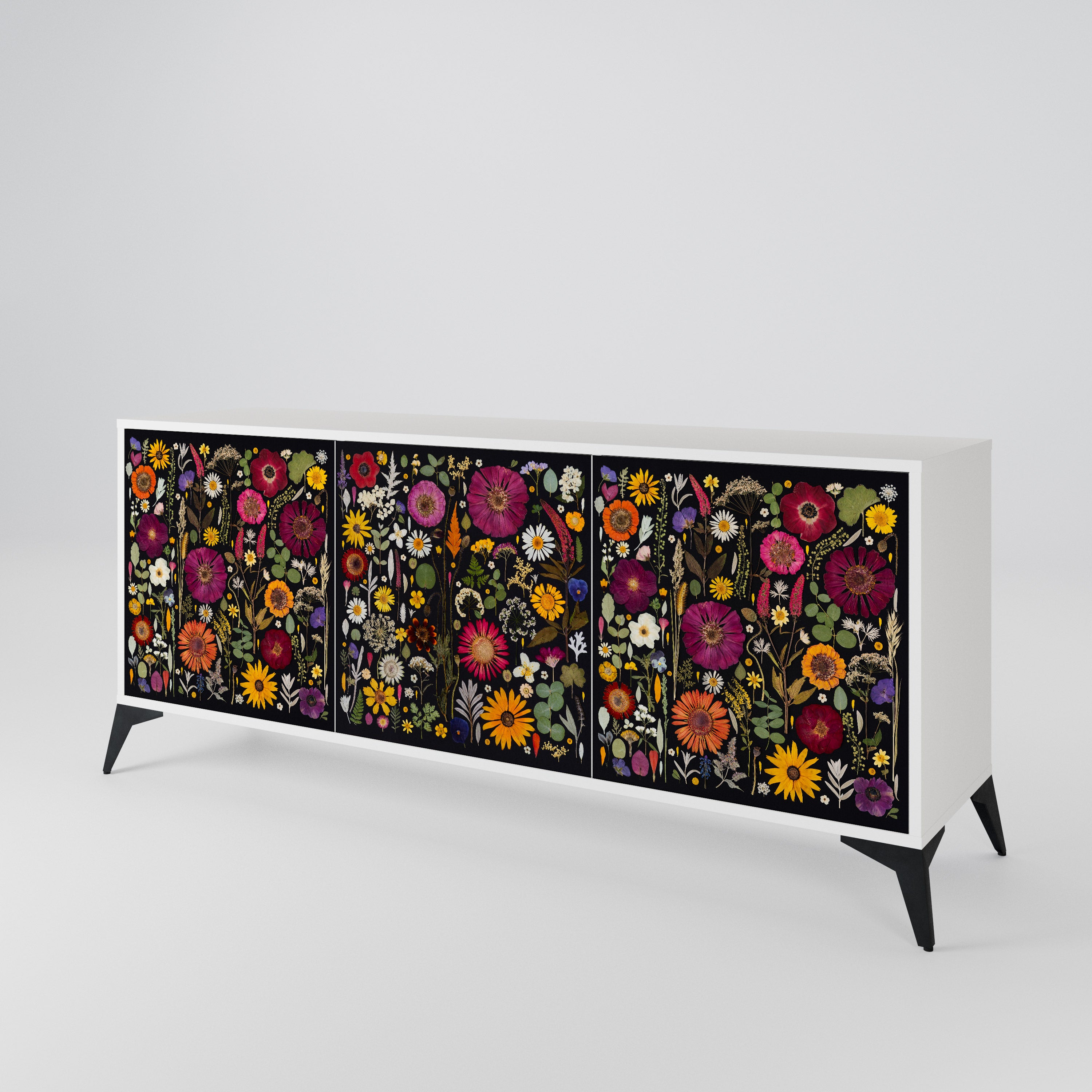 Midnight Garden 3-türiges Sideboard