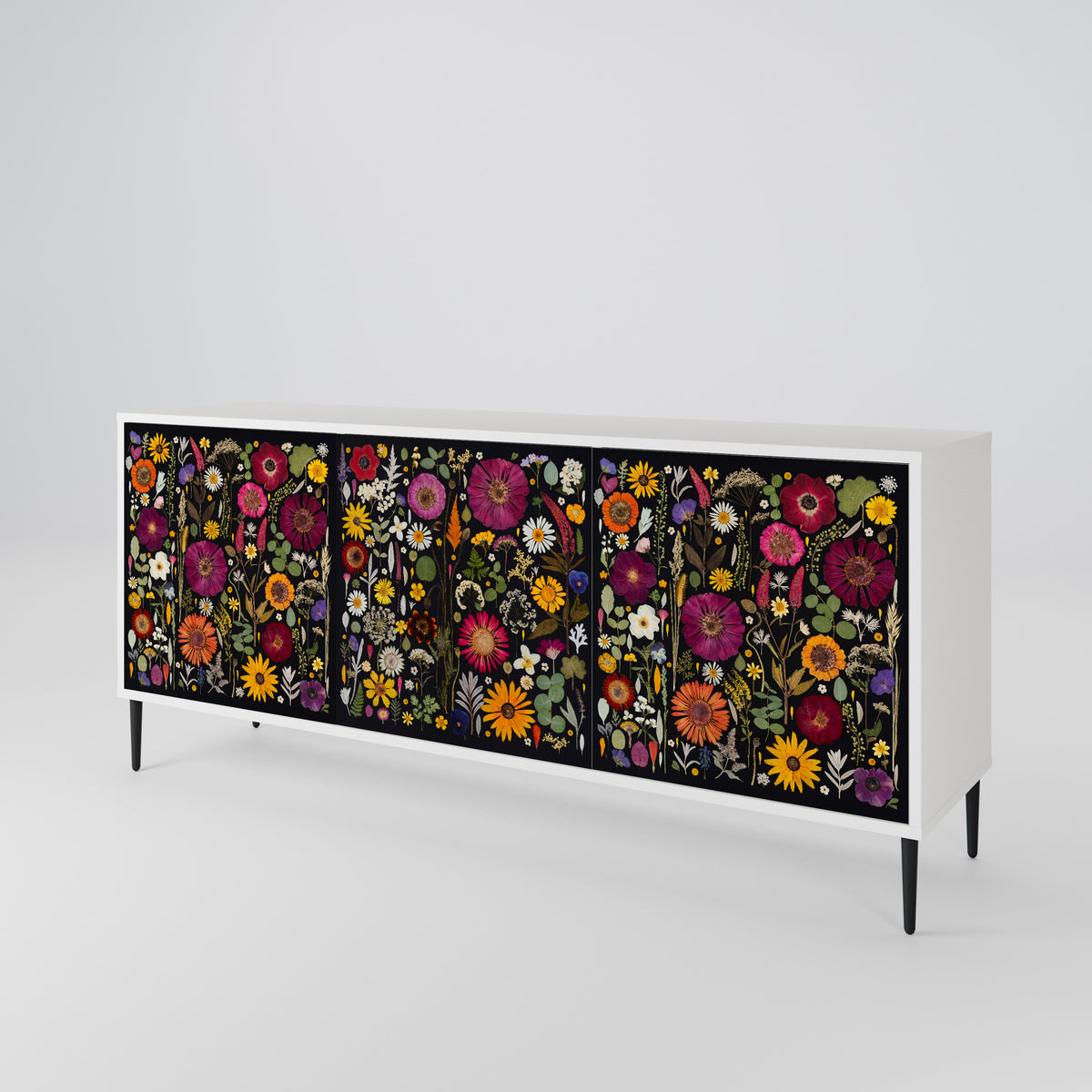 MIDNIGHT GARDEN 3-Door Sideboard