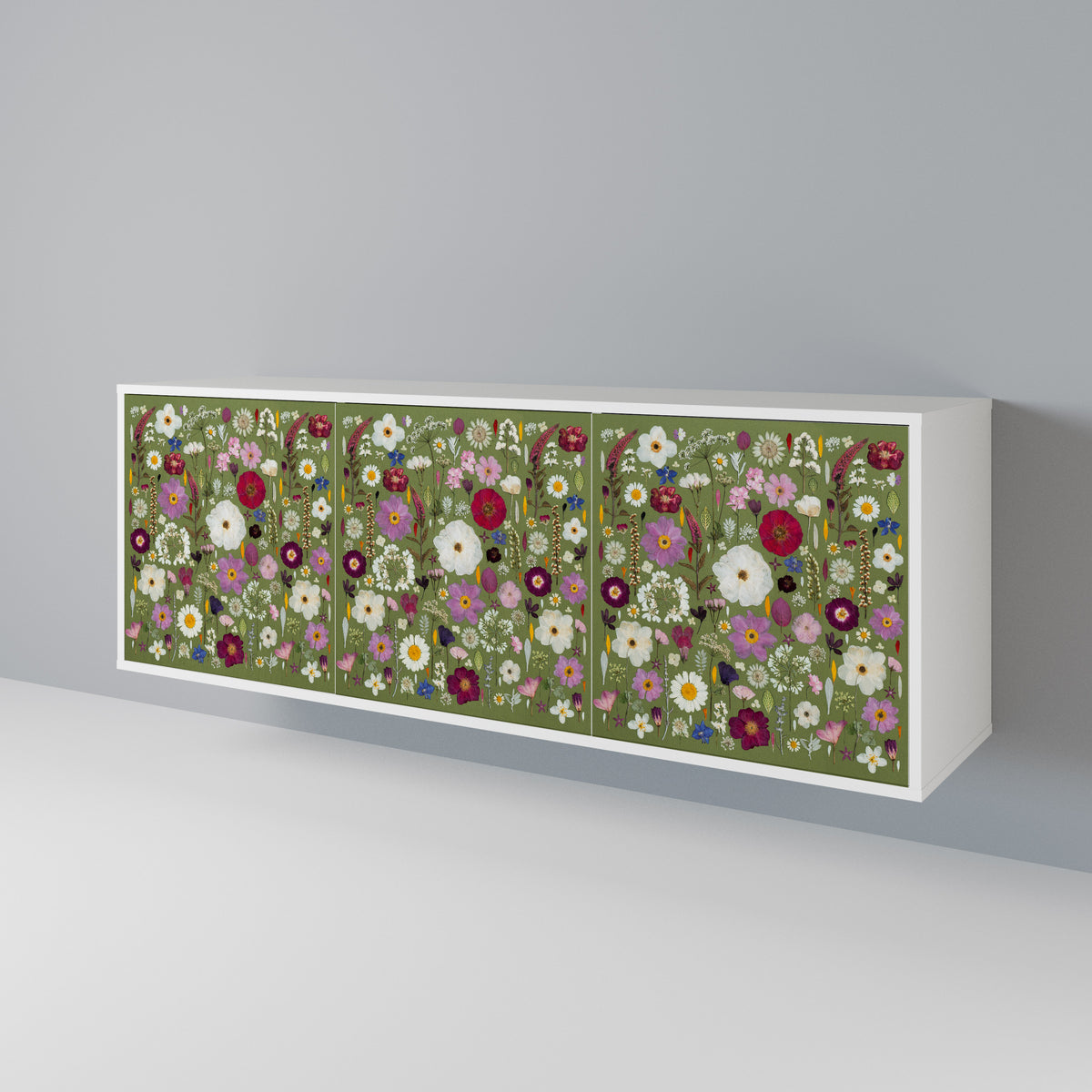 WILD GARDEN 3-türiges Sideboard