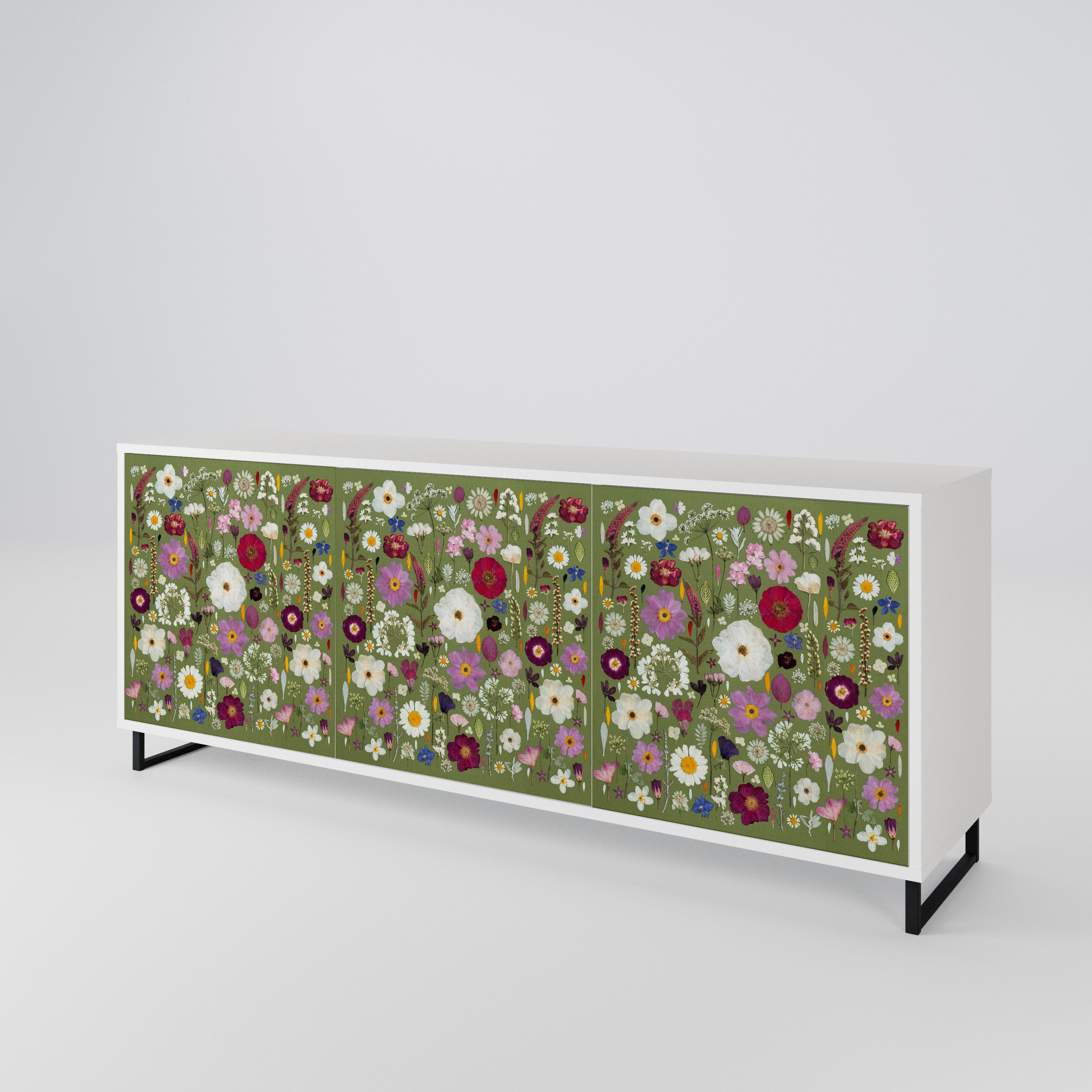 WILD GARDEN 3-türiges Sideboard