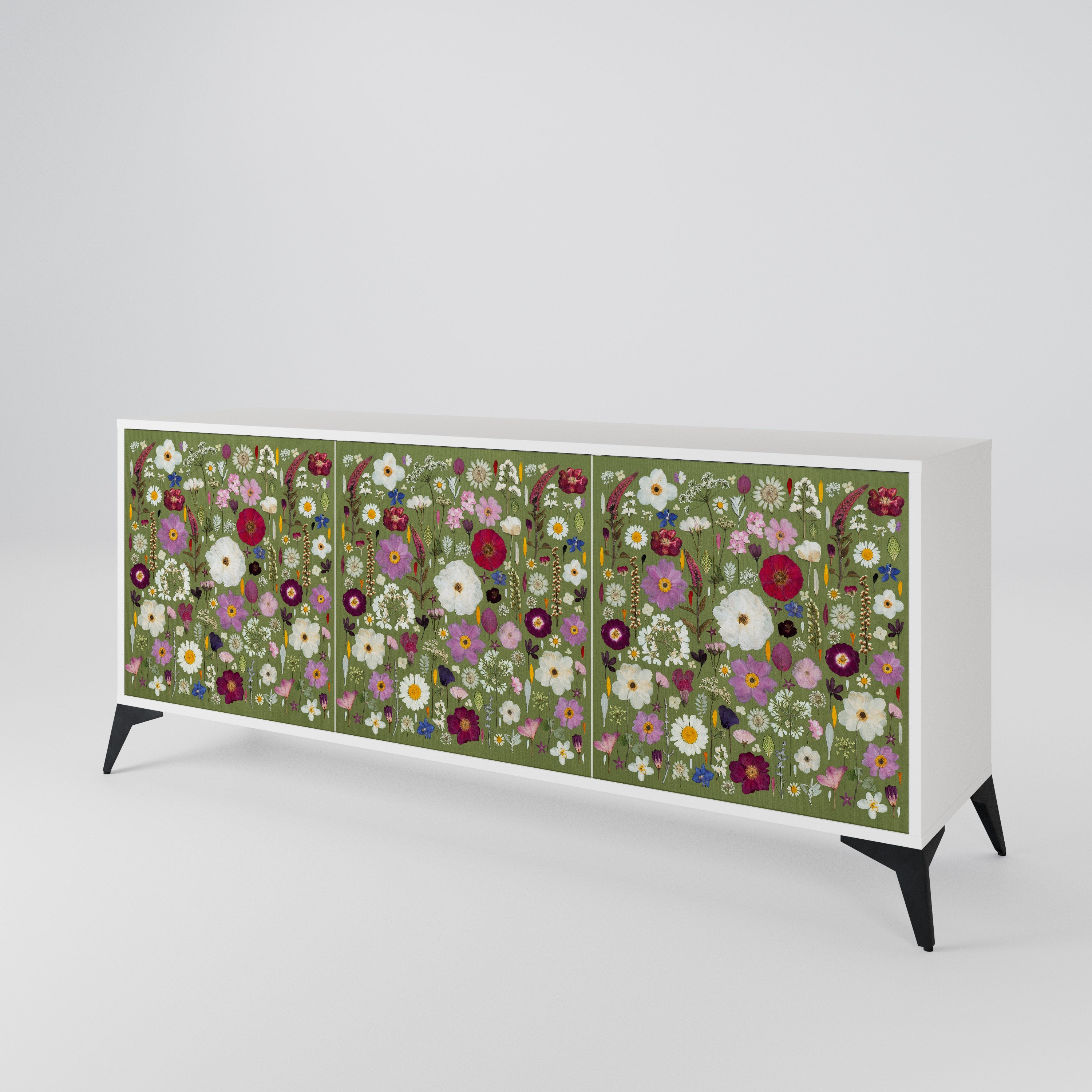 WILD GARDEN 3-türiges Sideboard