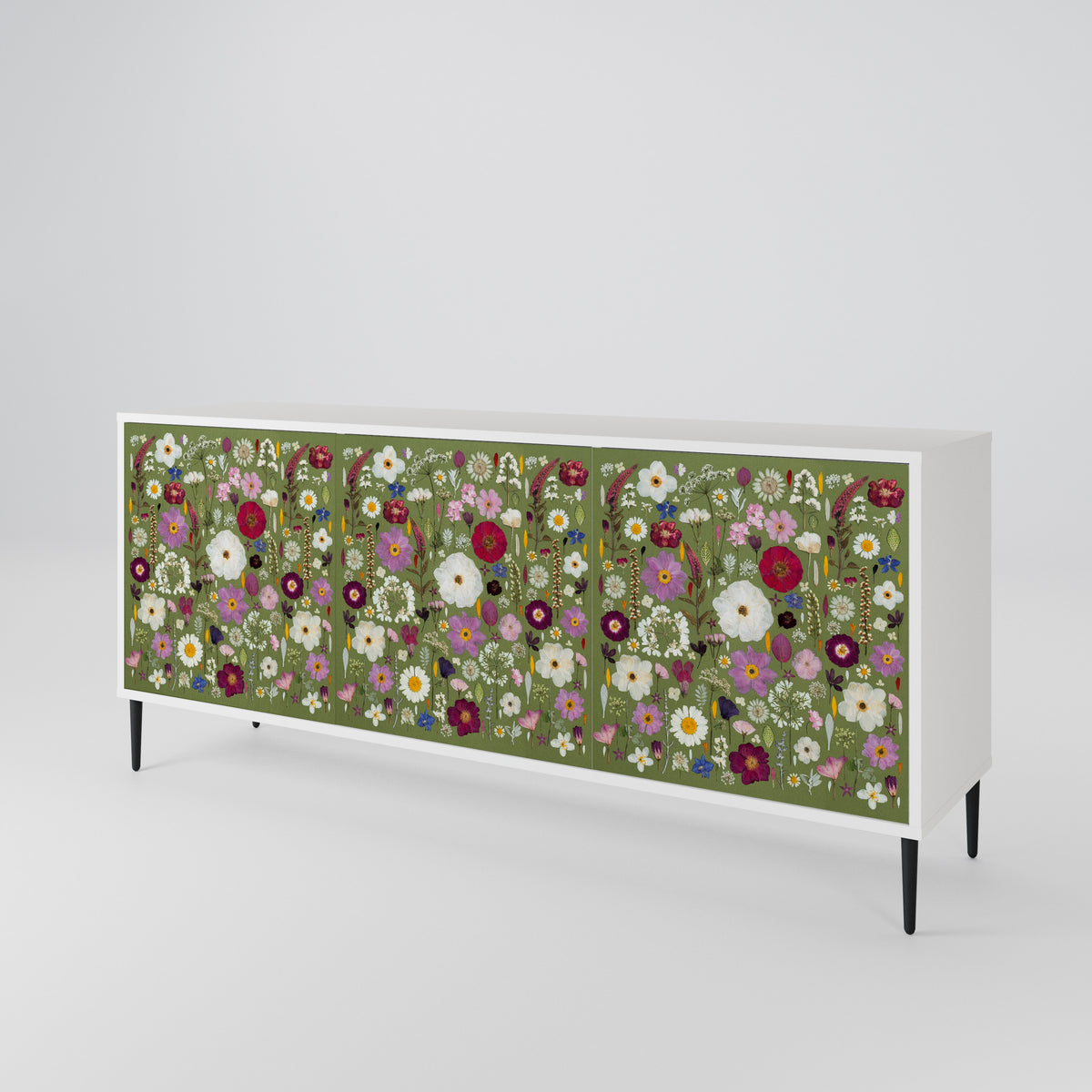 WILD GARDEN 3-Door Sideboard