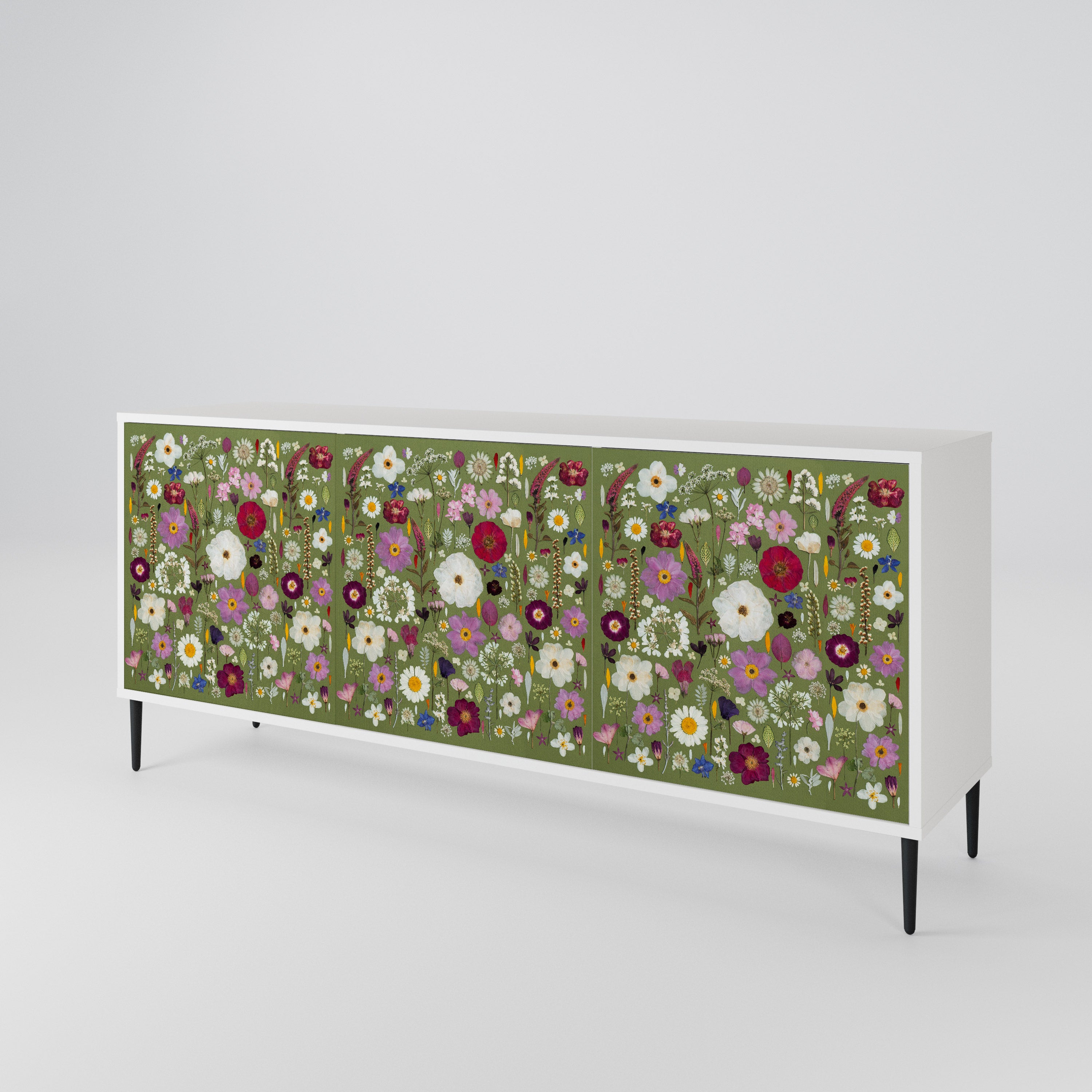 WILD GARDEN 3-türiges Sideboard