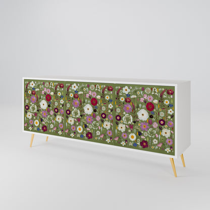 WILD GARDEN 3-türiges Sideboard