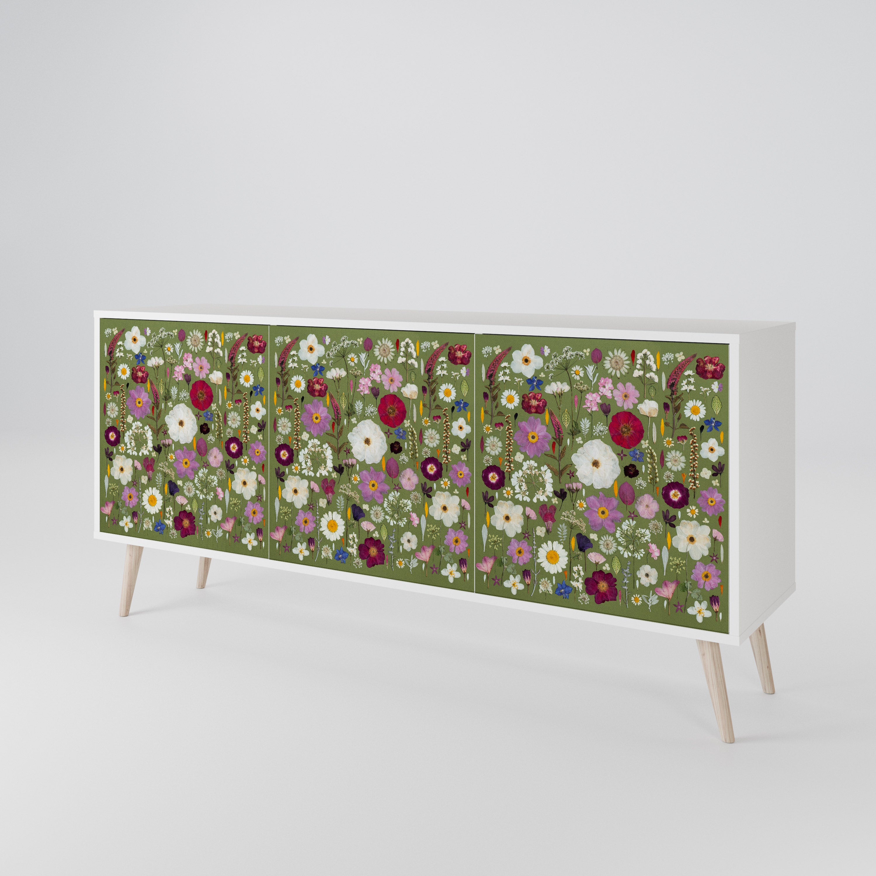 WILD GARDEN 3-türiges Sideboard