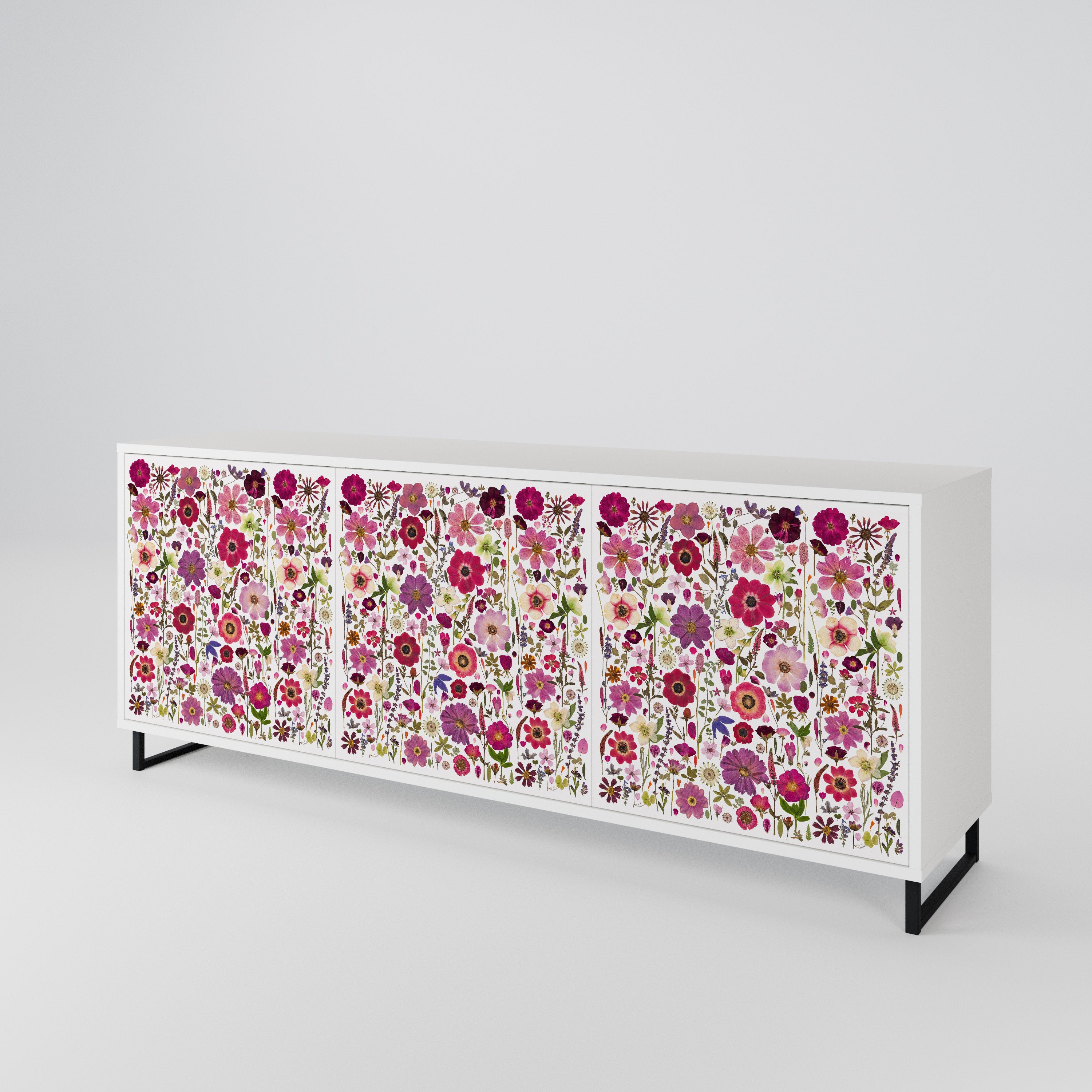 Petal Garden 3-türiges Sideboard