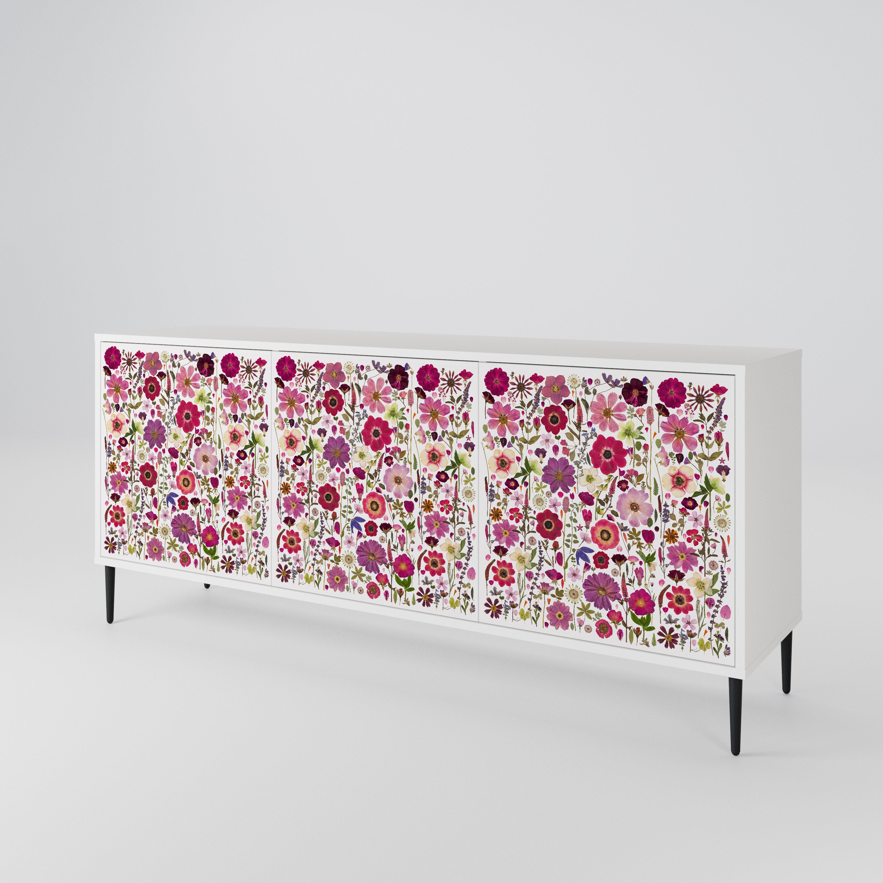 Petal Garden 3-türiges Sideboard